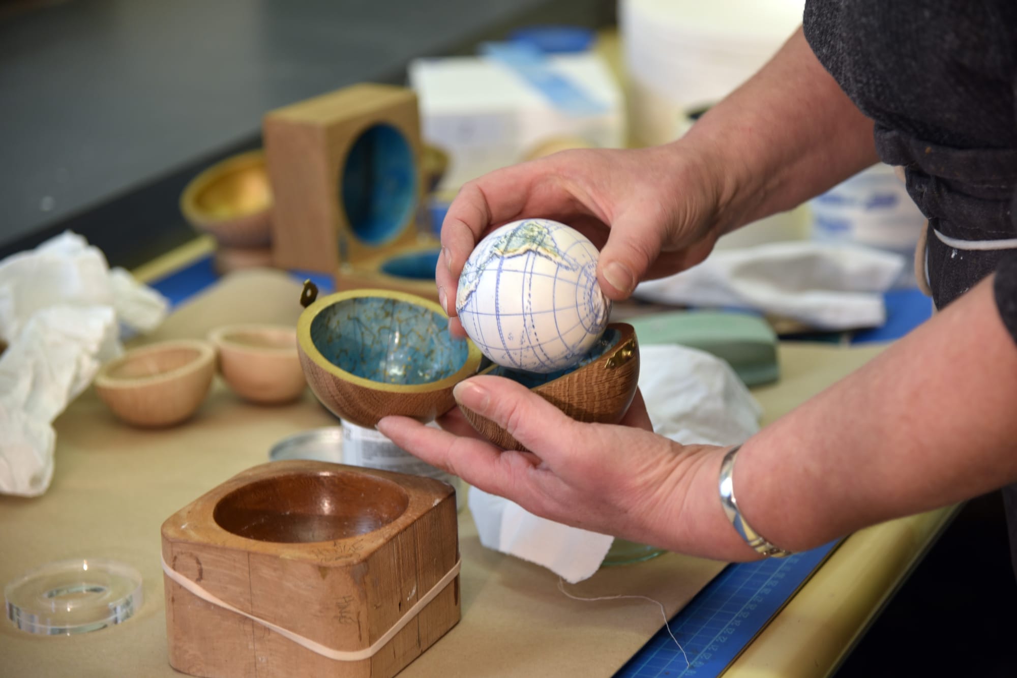 Live Globemaking Demonstration