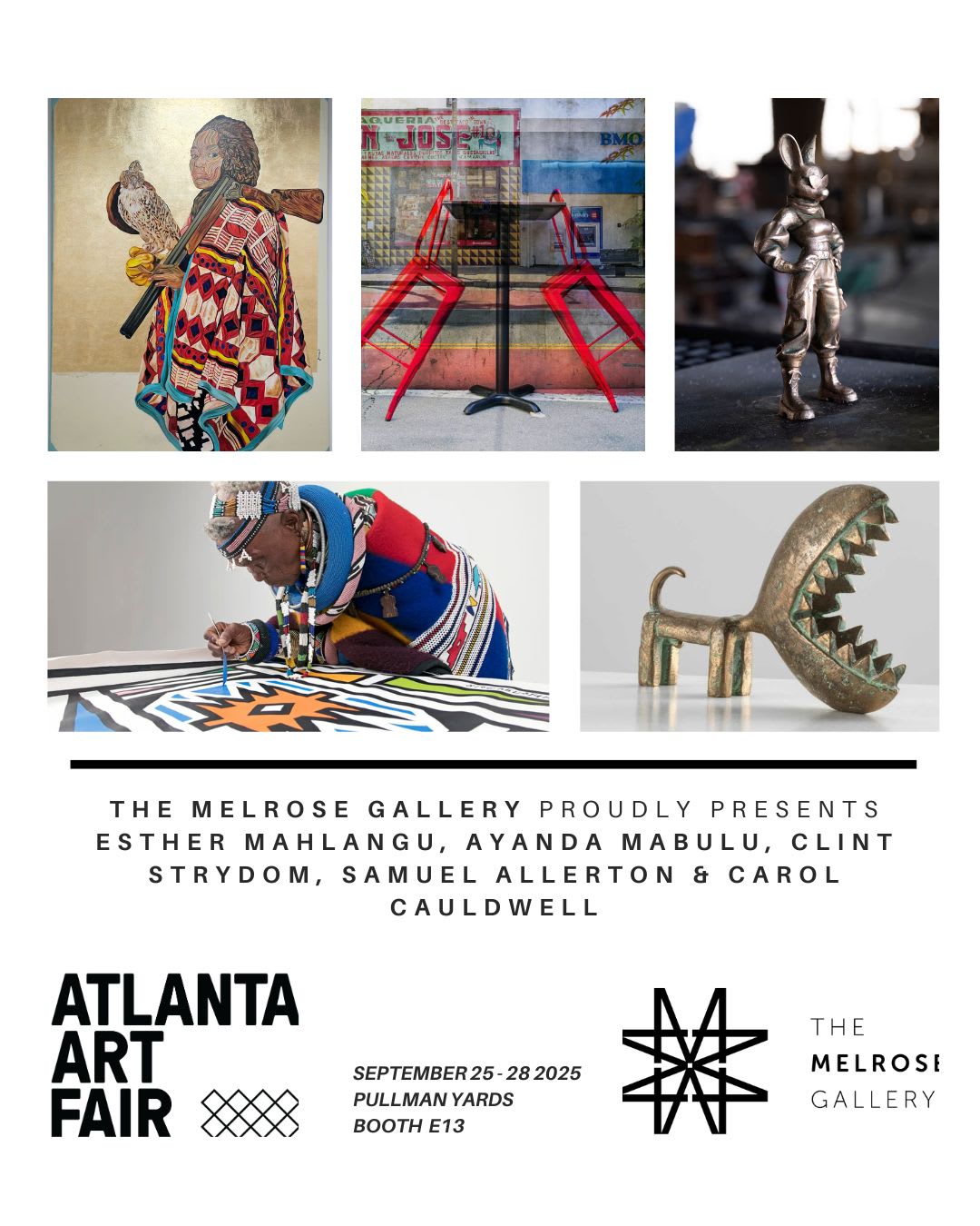 The Melrose Gallery’s debut at Atlanta Art Fair 2025