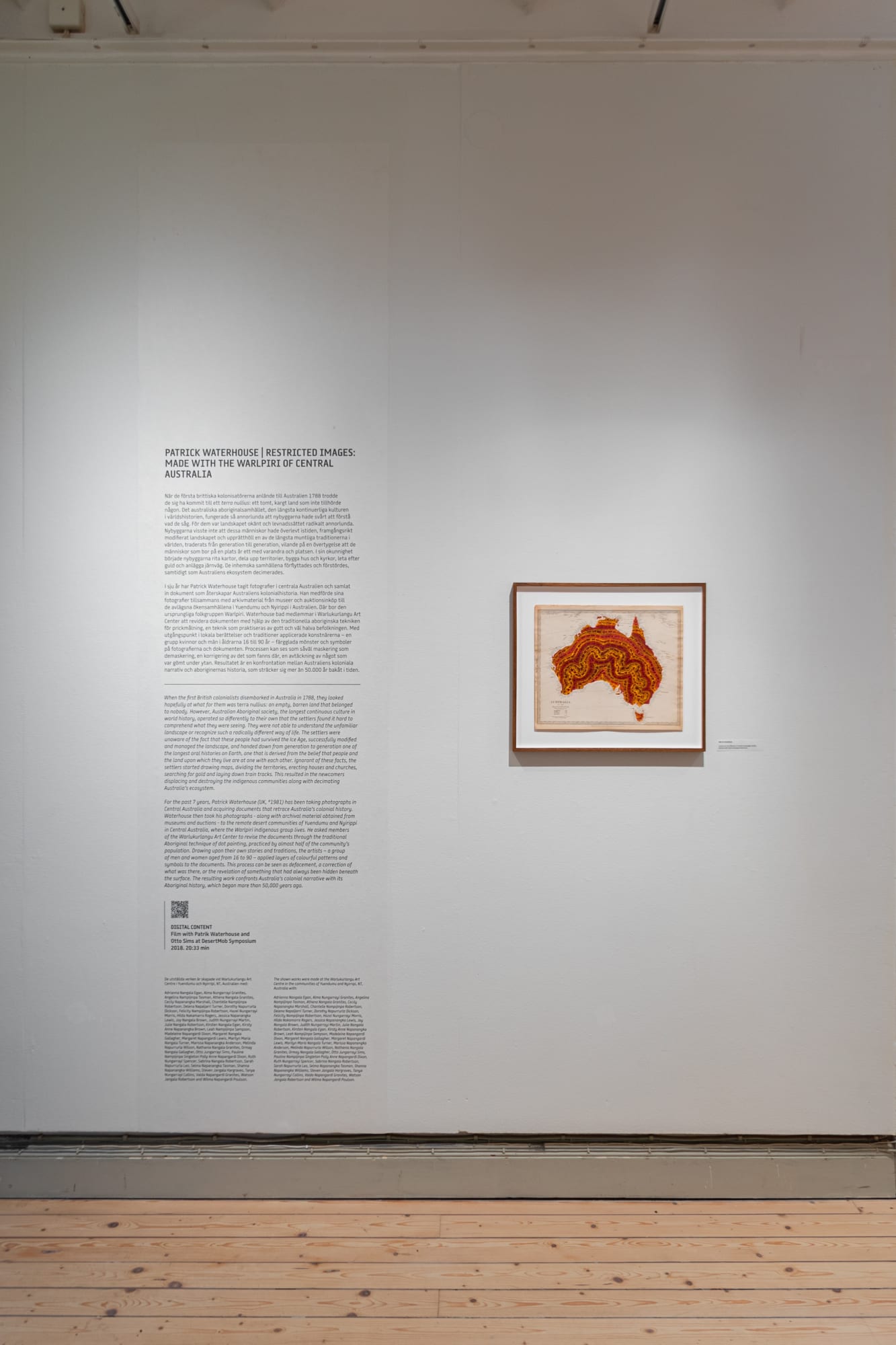 Landskrona | 'Restricted Images Made with the Warlpiri of Central Australia'