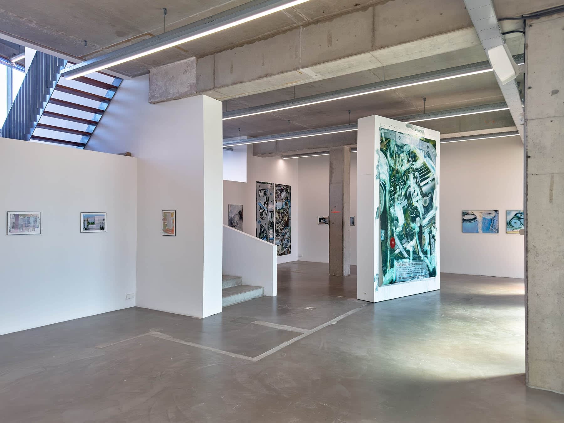 Installation view of The Keys to The Factory by Jean-Vincent Simonet at The Ravestijn Gallery