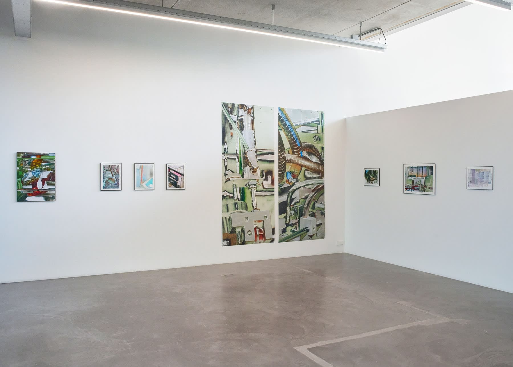 Installation view of The Keys to the Factory by Jean-Vincent Simonet at The Ravestijn Gallery