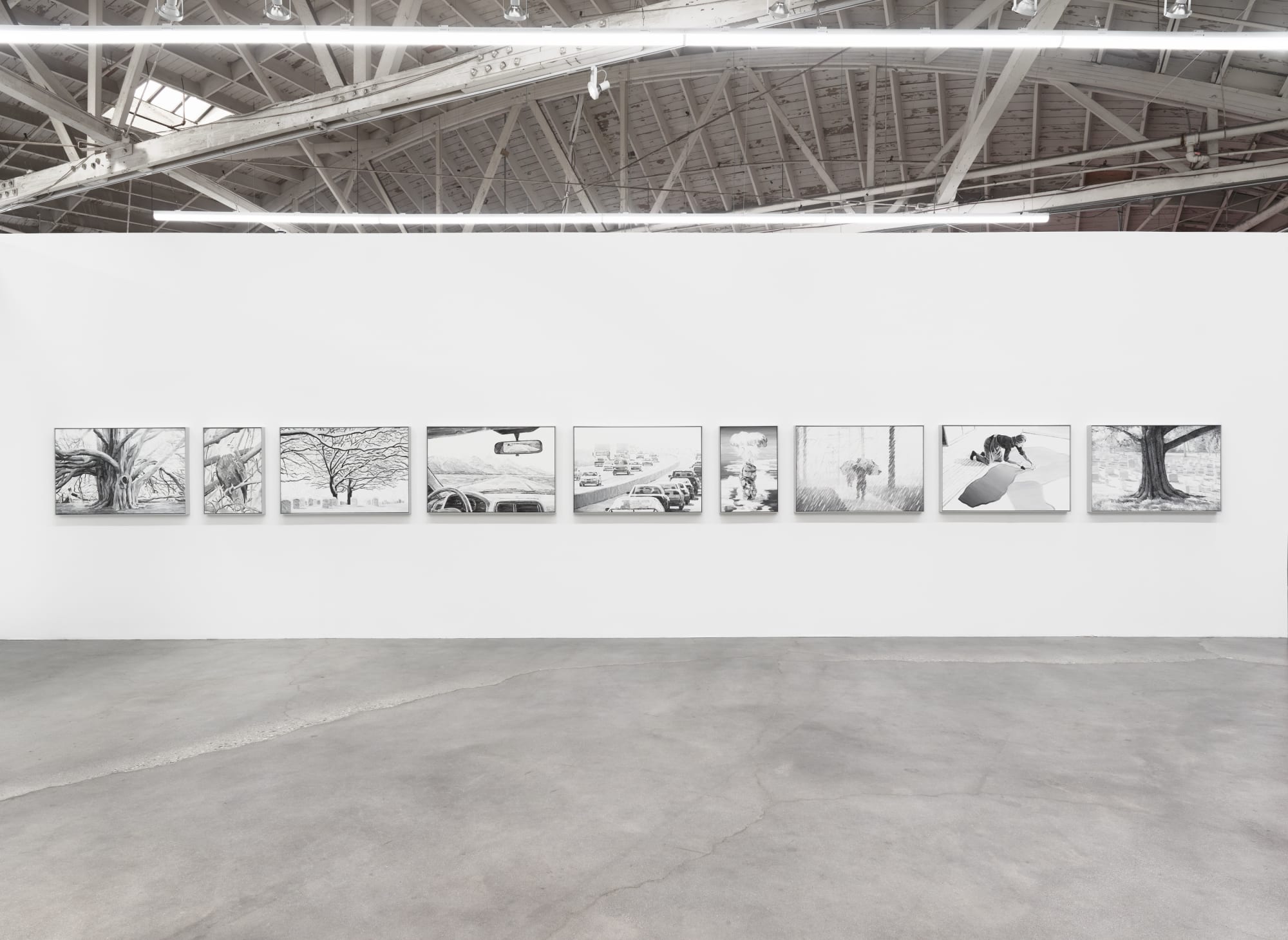 Cynthia Daignault Elegy Night Gallery, Los Angeles, 2019