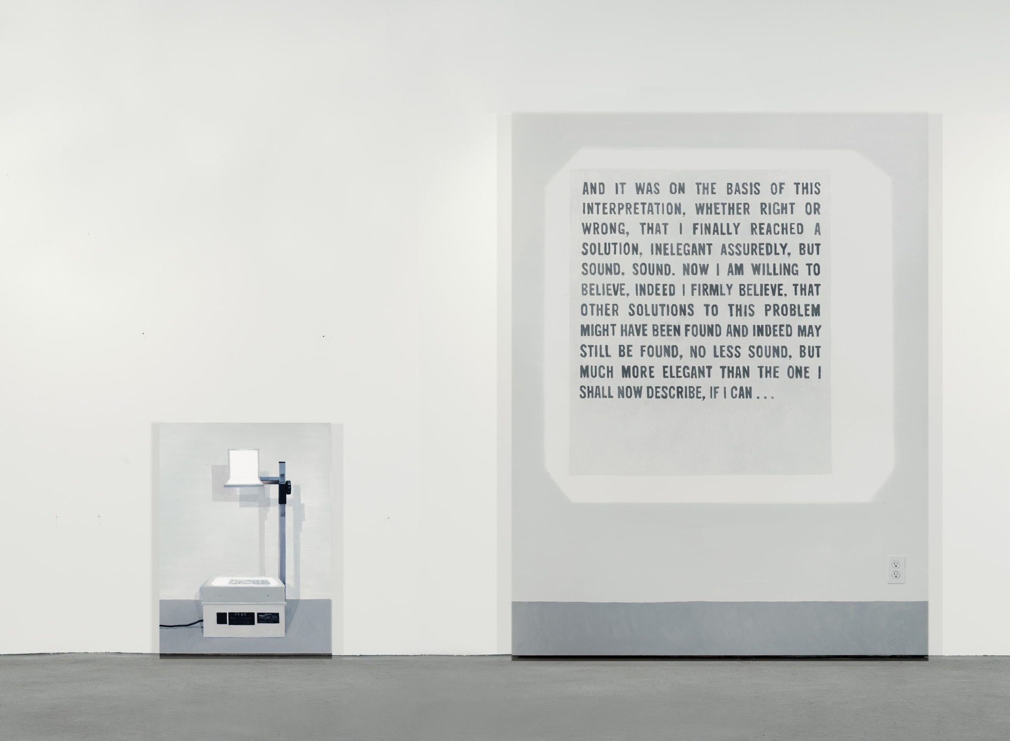 Cynthia Daignault White Columns, New York, 2011