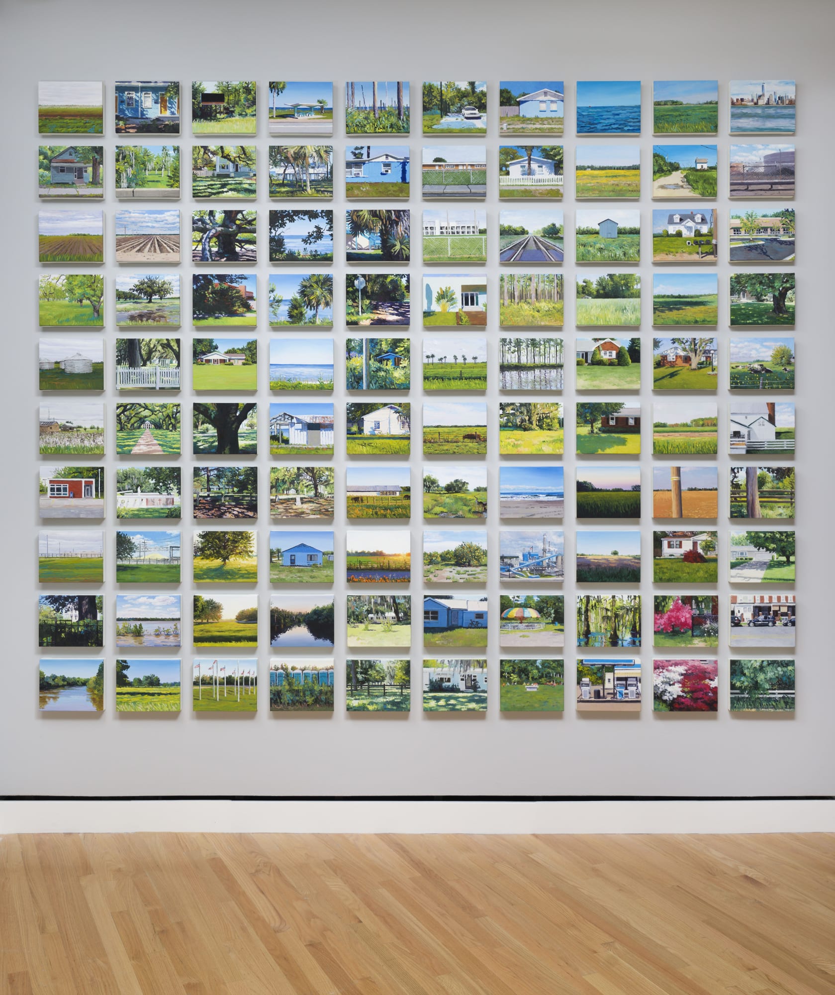 Cynthia Daignault Light Atlas Crystal Bridges Museum of American Art, 2018