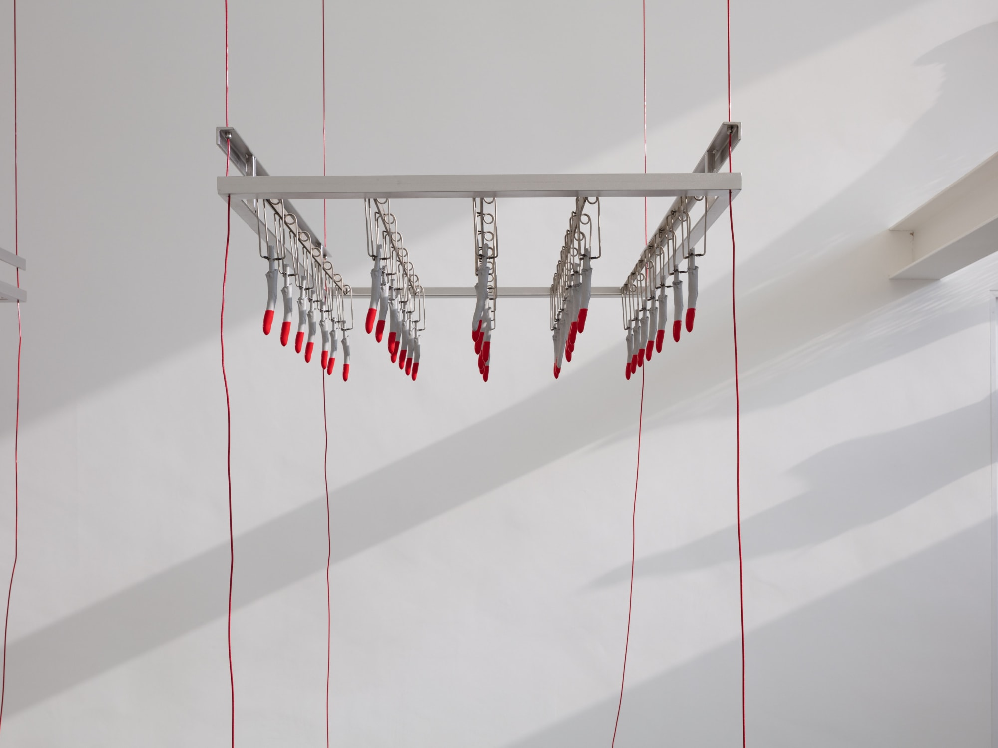 The shape left by the body