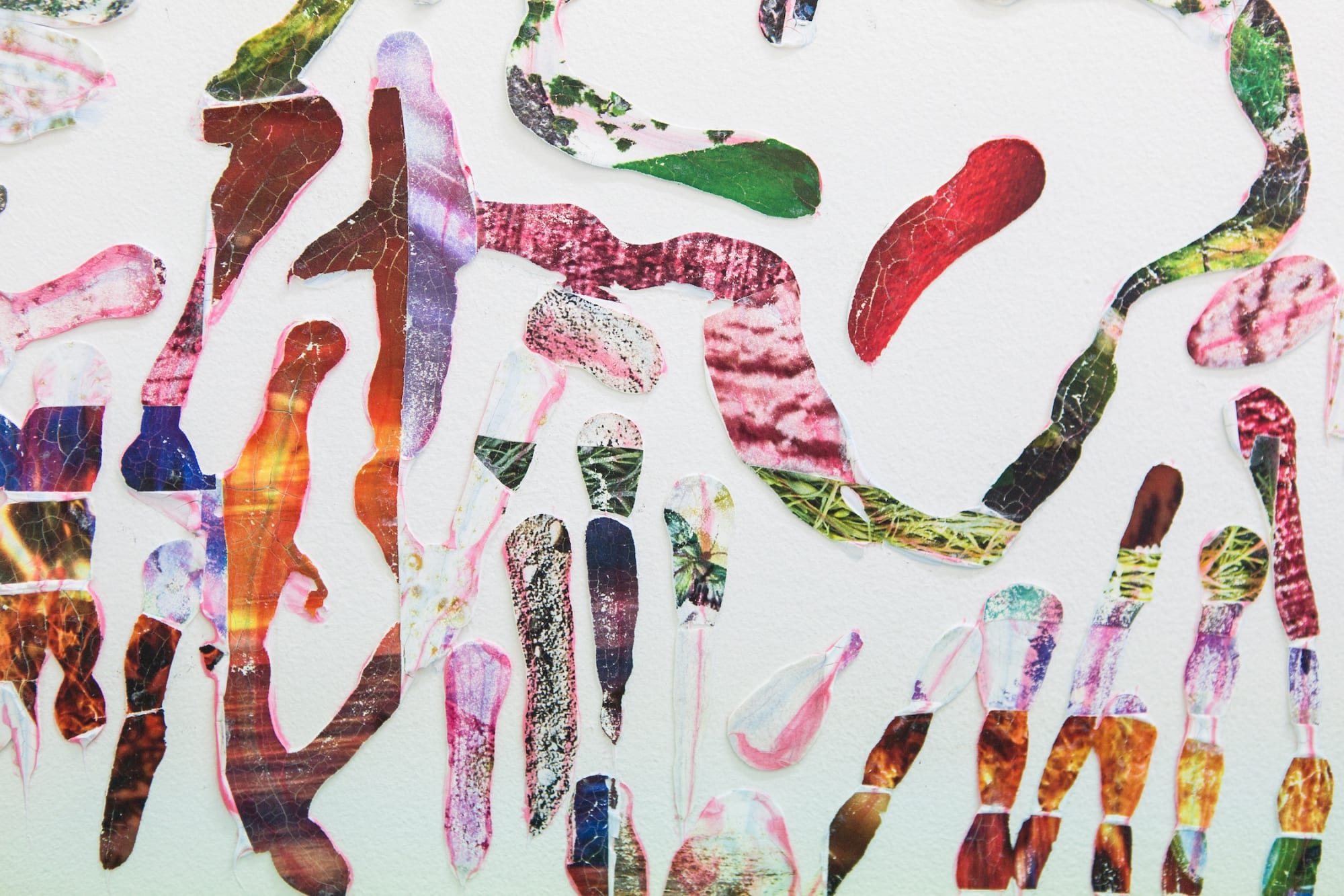 Samara Scott Landscape, 2014 Toothpaste, magazines