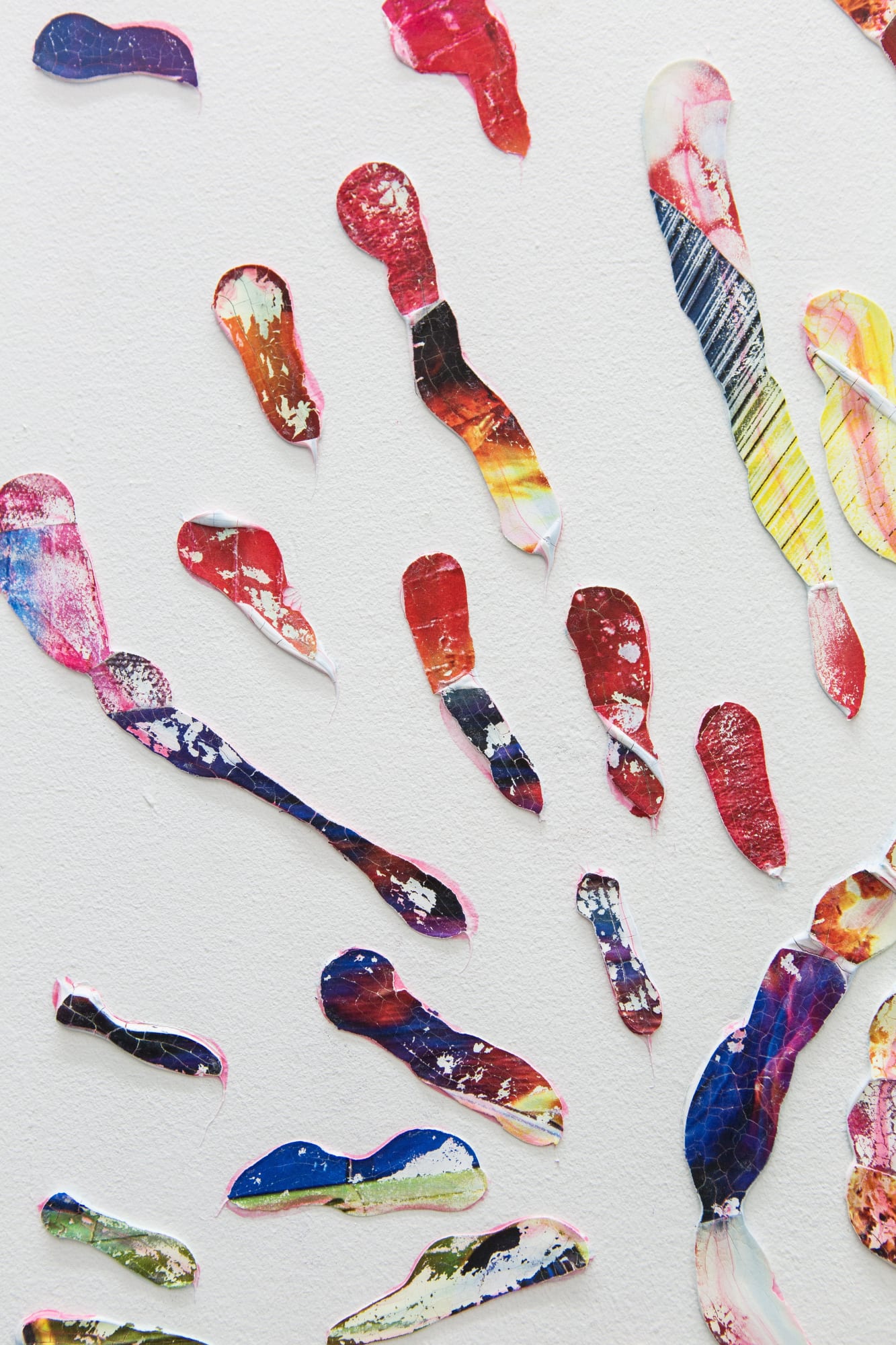 Samara Scott Landscape, 2014 Toothpaste, magazines