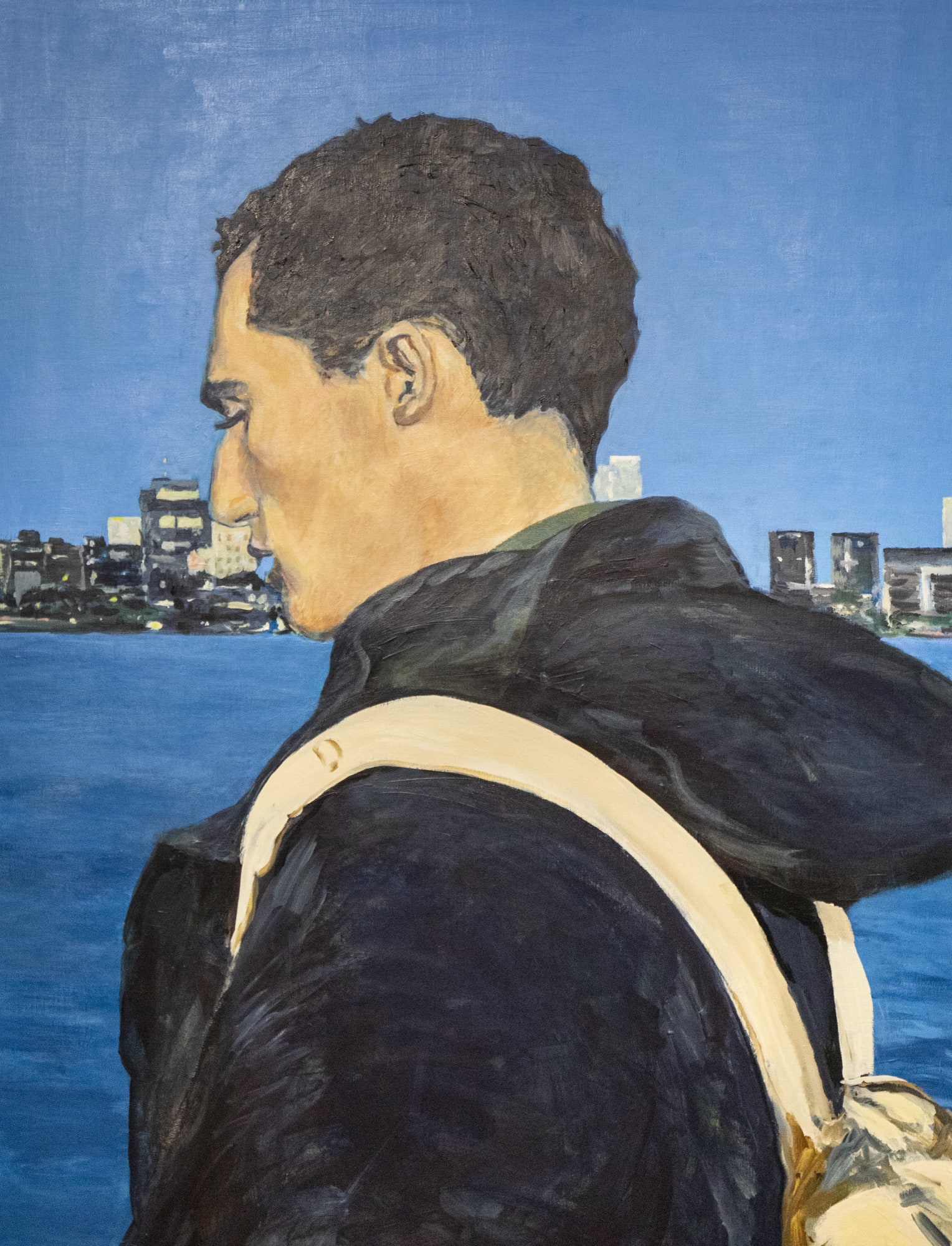 Sam Samiee, On October Tenth I Realized, Again, How Beautiful You Are, 2024, Acrylic on Canvas, 130 x 95 cm