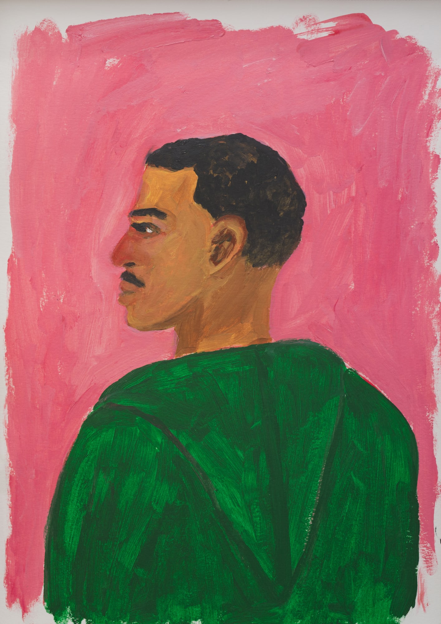 Anuar Khalifi Figure 1 Drawing, 2025 Acrylic on Paper 40 x 30 cm | 48 x 35 cm (framed)