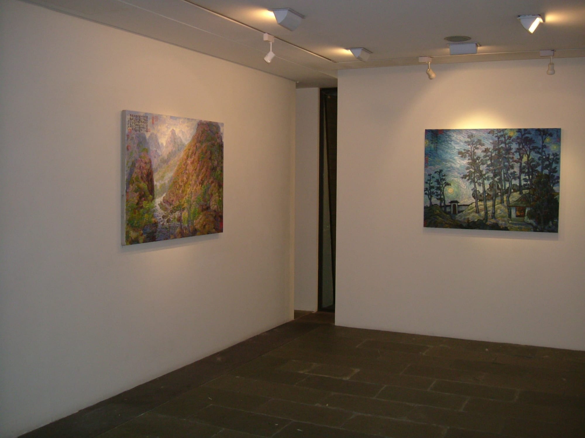 中國山水畫再製系列─與台北故宮的對話