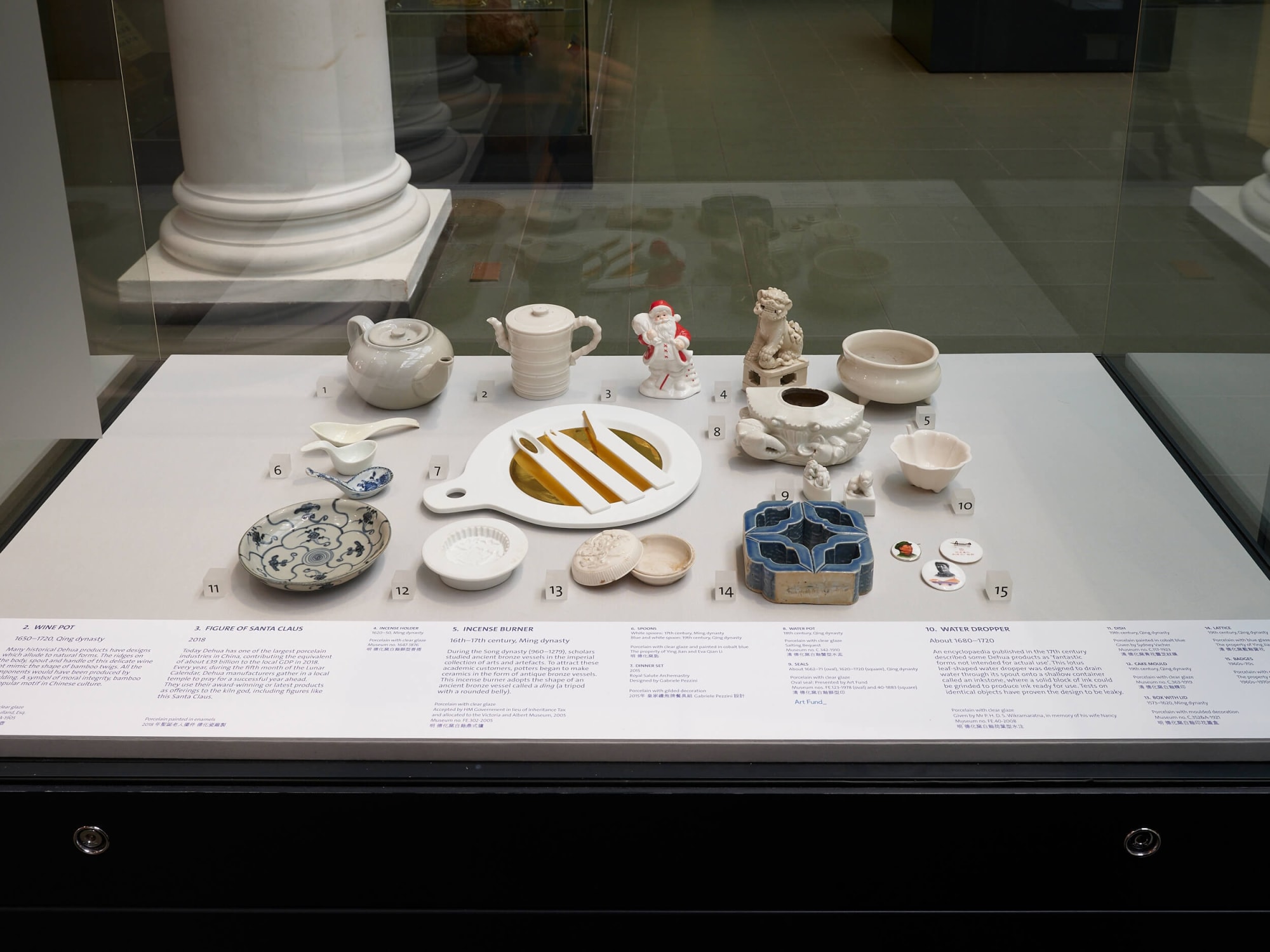 Blanc de Chine, A Continuous Conversation