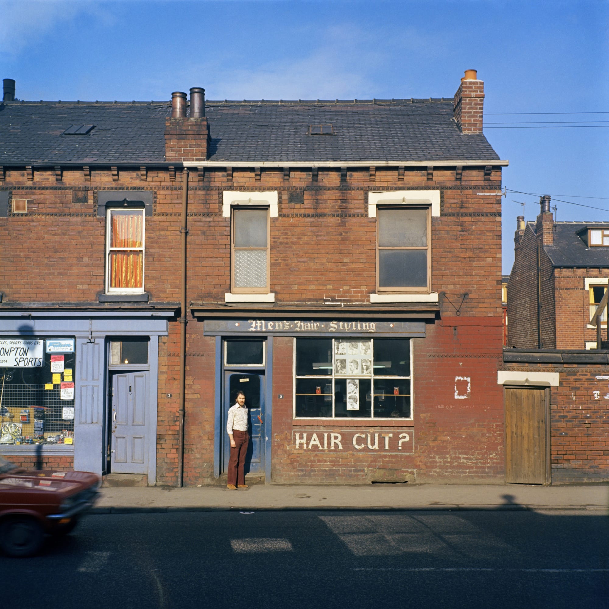 'Hair cut?', Compton Road, Leeds, 1970s