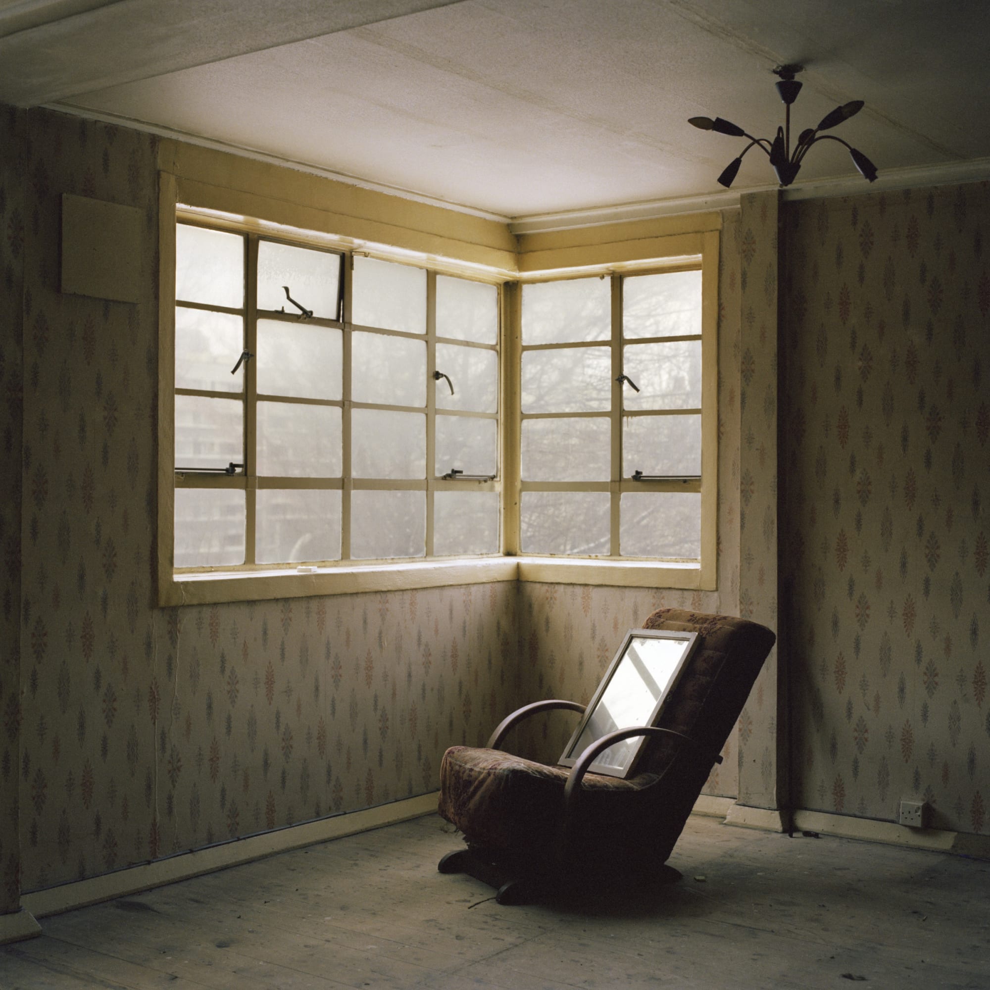 The Chair, Priestly House Interior, Quarry Hill Flats, Leeds, 1978
