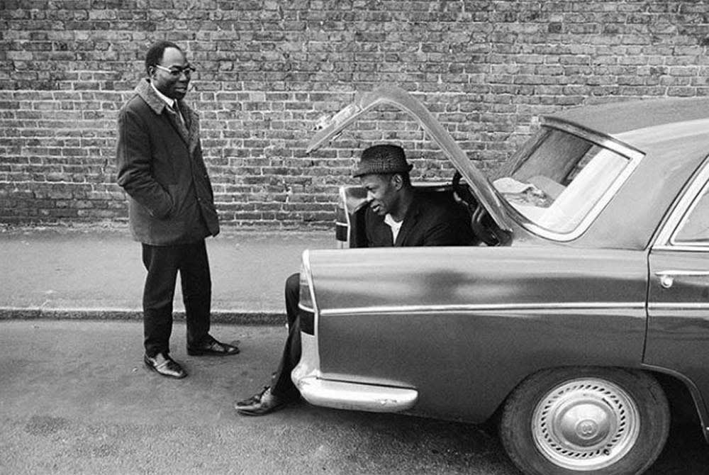 ‘Car Boot Conversation’, Hackney, London, 1976