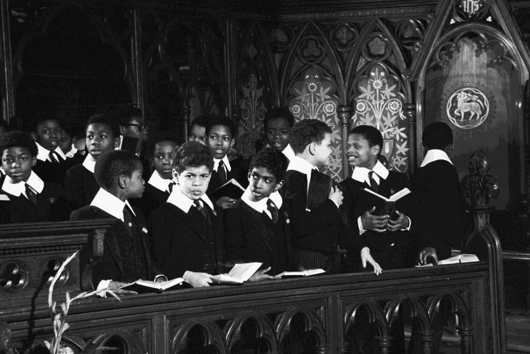 Devilish angels, Dalston, Hackney, 1969