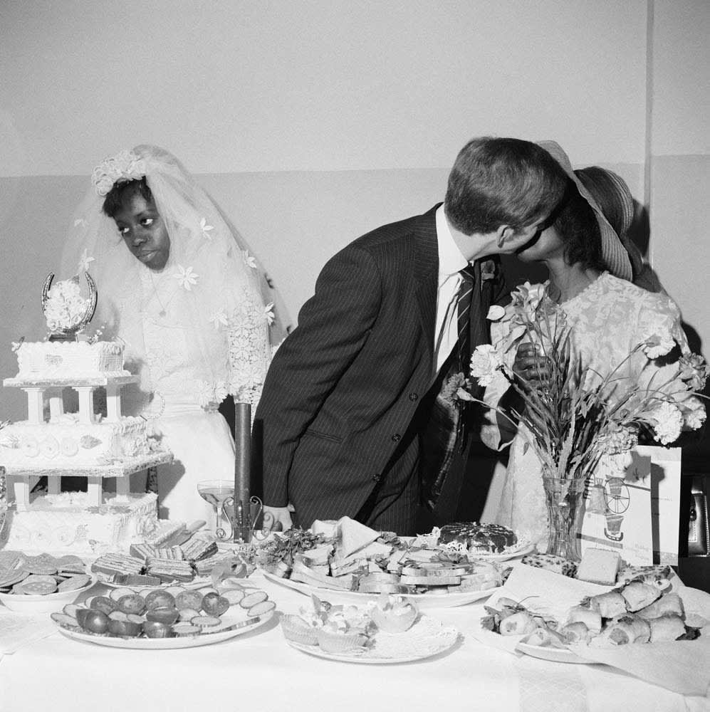 Wedding, Town Hall, Mare Street, Hackney, London, 1971