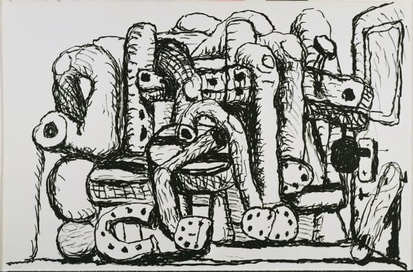 Philip Guston, Pile Up, 1983
