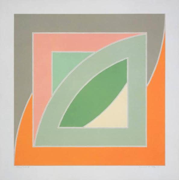 Frank Stella, River of Ponds IV, 1971