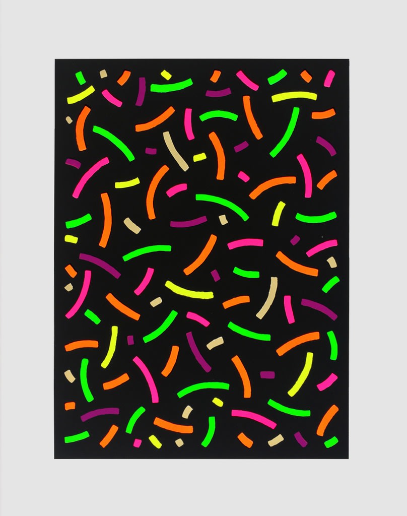 Osvaldo Mariscotti, Curves (Negative), 2019