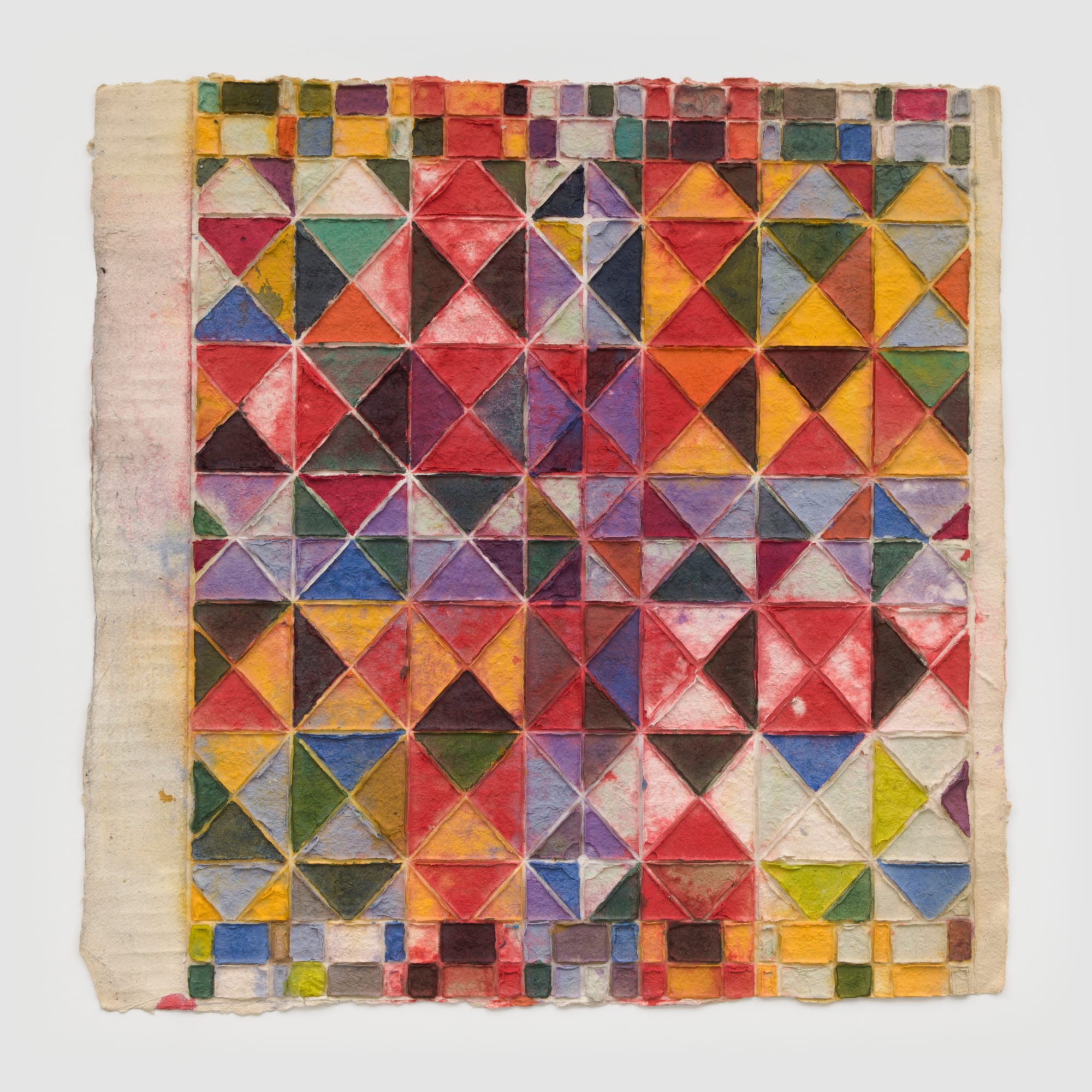 Untitled, c. 1987 Acrylic on HMP paper 24 1/2 x 24 in 62.2 x 60.9 cm (ALS 373)