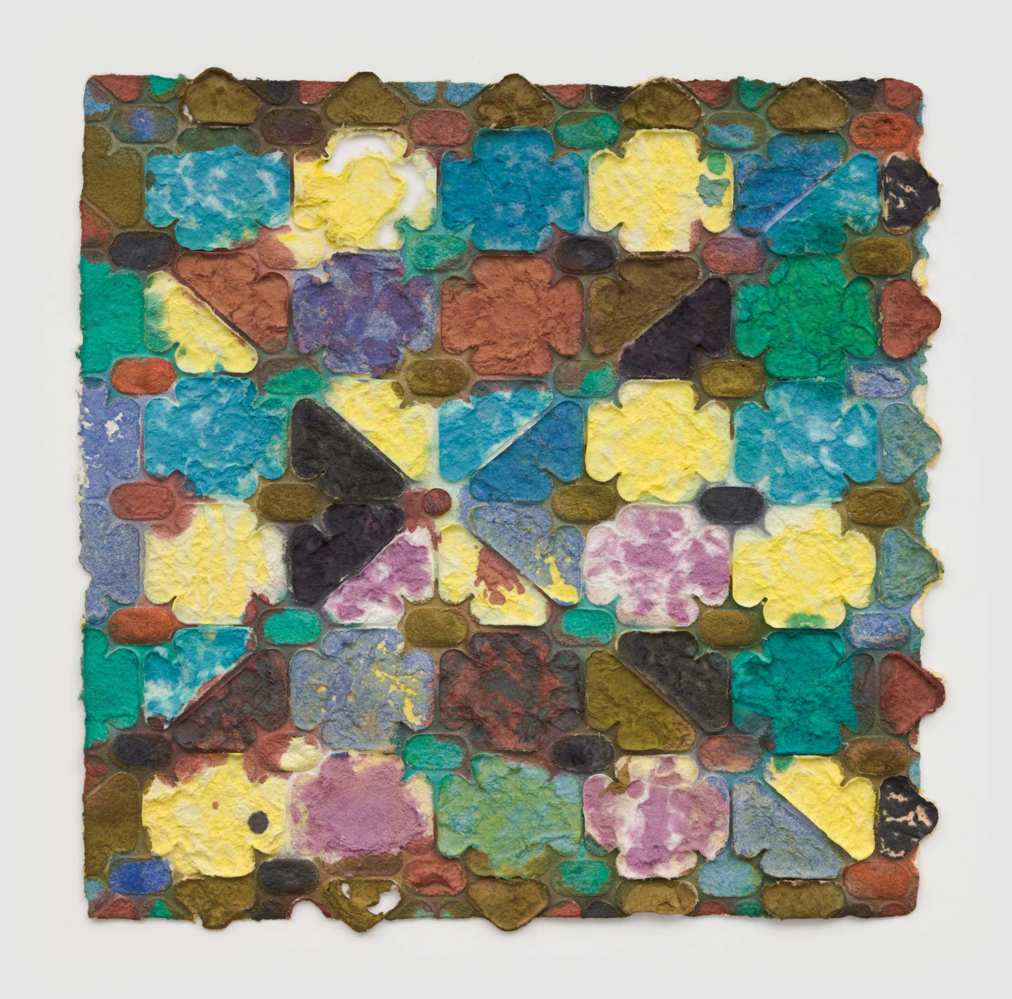 Untitled, c. 1987 Acrylic on HMP paper 18 1/4 x 18 1/4 in 46.4 x 46.4 cm (ALS 366)