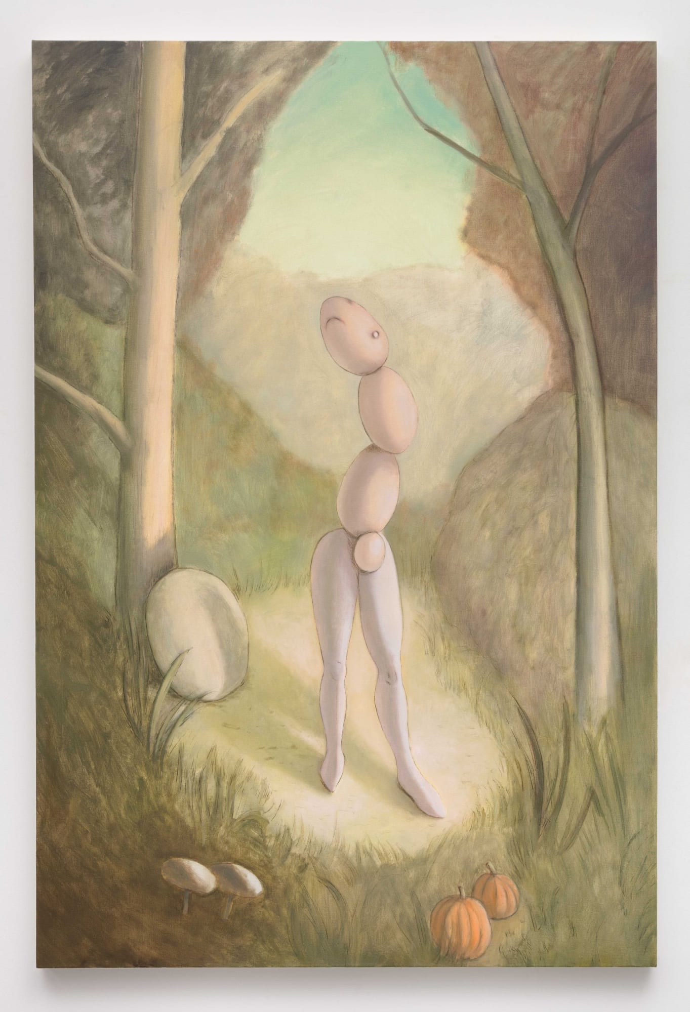 Anna Glantz Chanteuse 2016 Oil on canvas 70 x 47 inches (177.8 x 119.38 cm) AGl 5