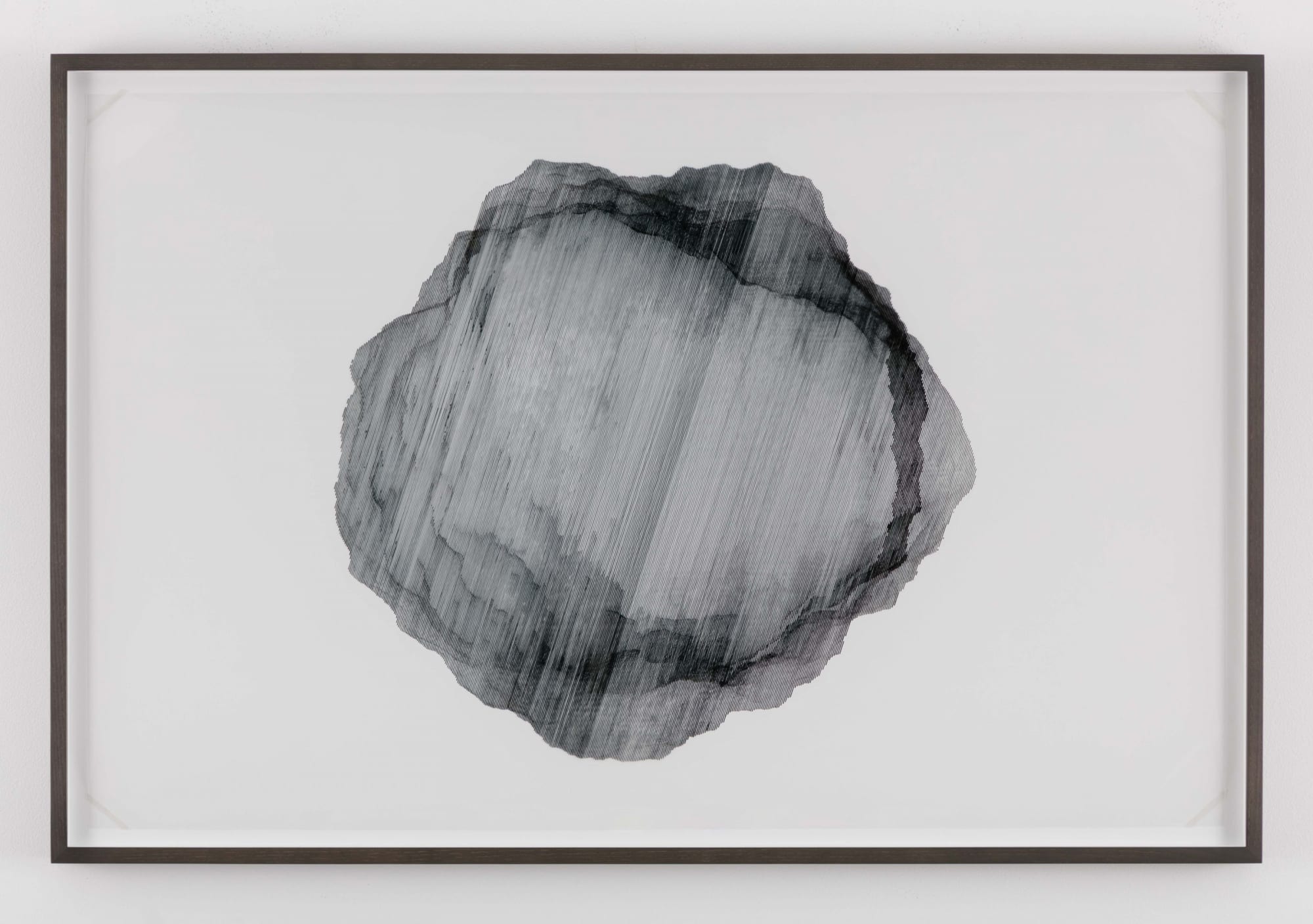 Michael DeLucia Asteroid 2016 Ink on mylar, unique 24 x 36 inches (61 x 91.4 cm) MDe 233