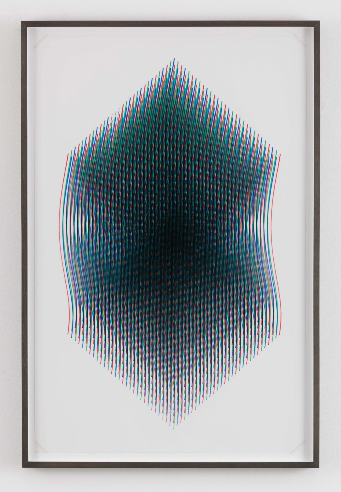 Michael DeLucia The sound of music 2016 Ink on mylar, unique 36 x 24 inches (91.4 x 61 cm) MDe 235