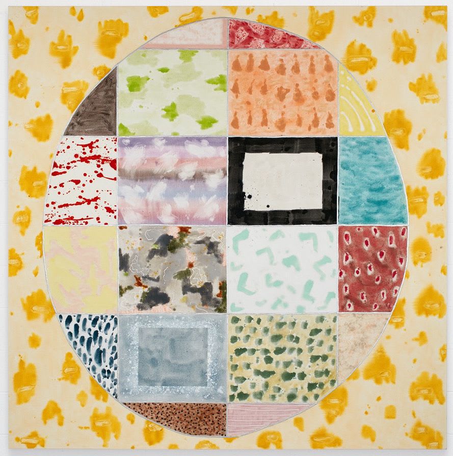 Rebecca Morris Untitled (#06-15) 2015 Oil on canvas 91 x 90 inches (231.1 x 228.6 cm) RMo 1