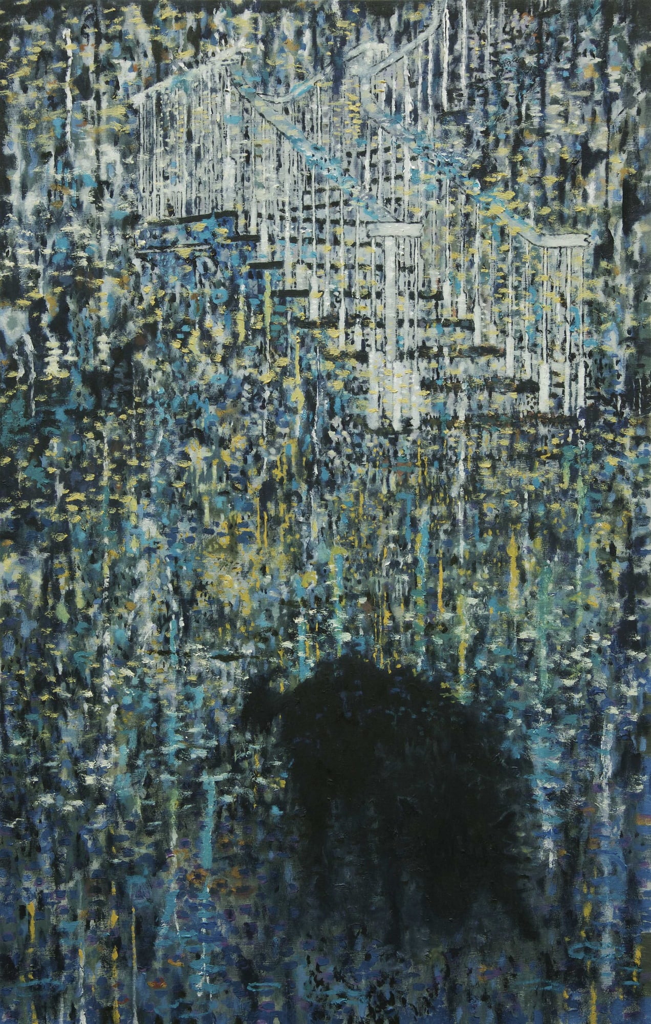 Fine 2015 Oil on aluminum 14.96 x 9.84 inches (38 x 25 cm) JE 94