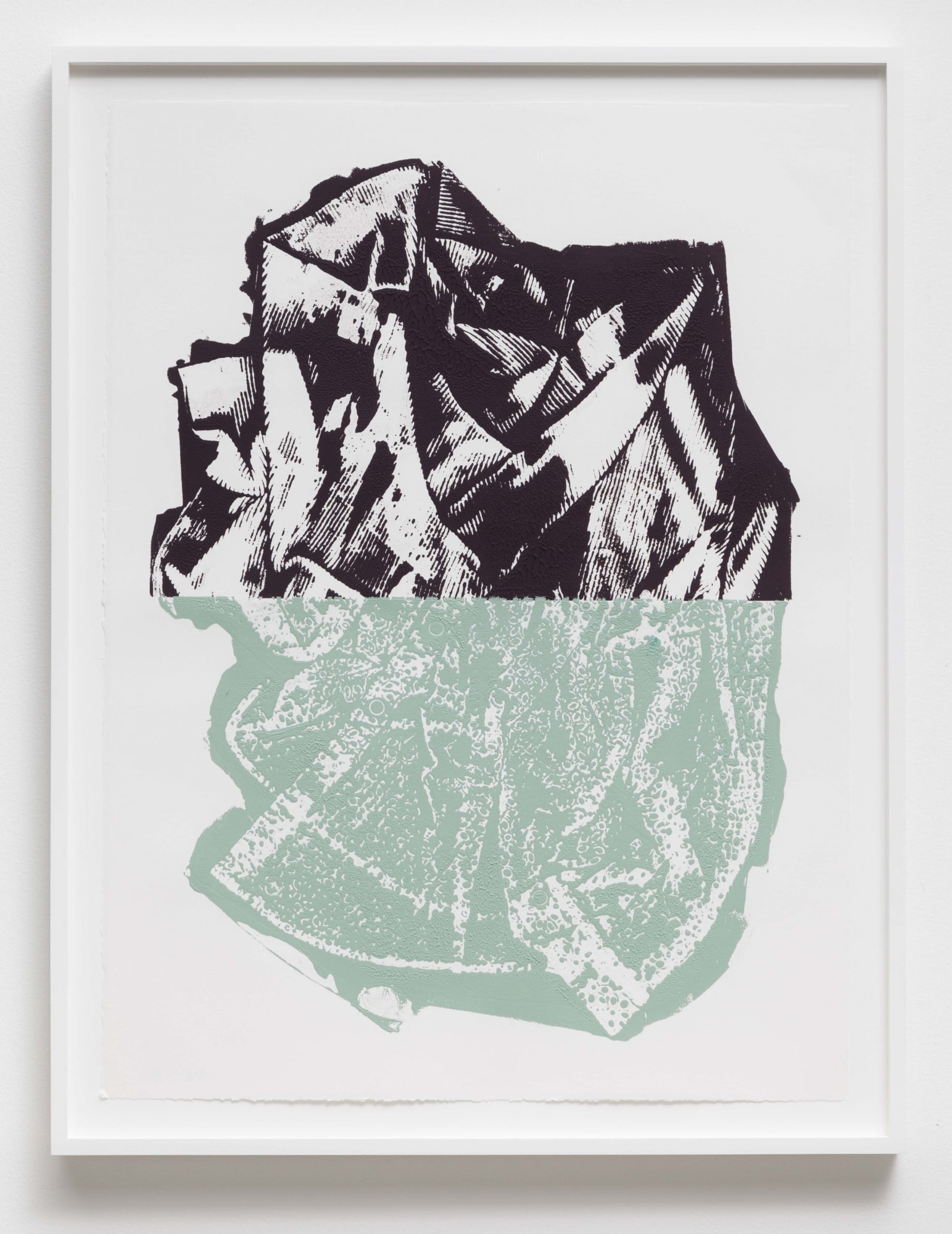 Untitled 2015 Monoprint 30 x 22 inches (76.2 x 55.9 cm) AH 143