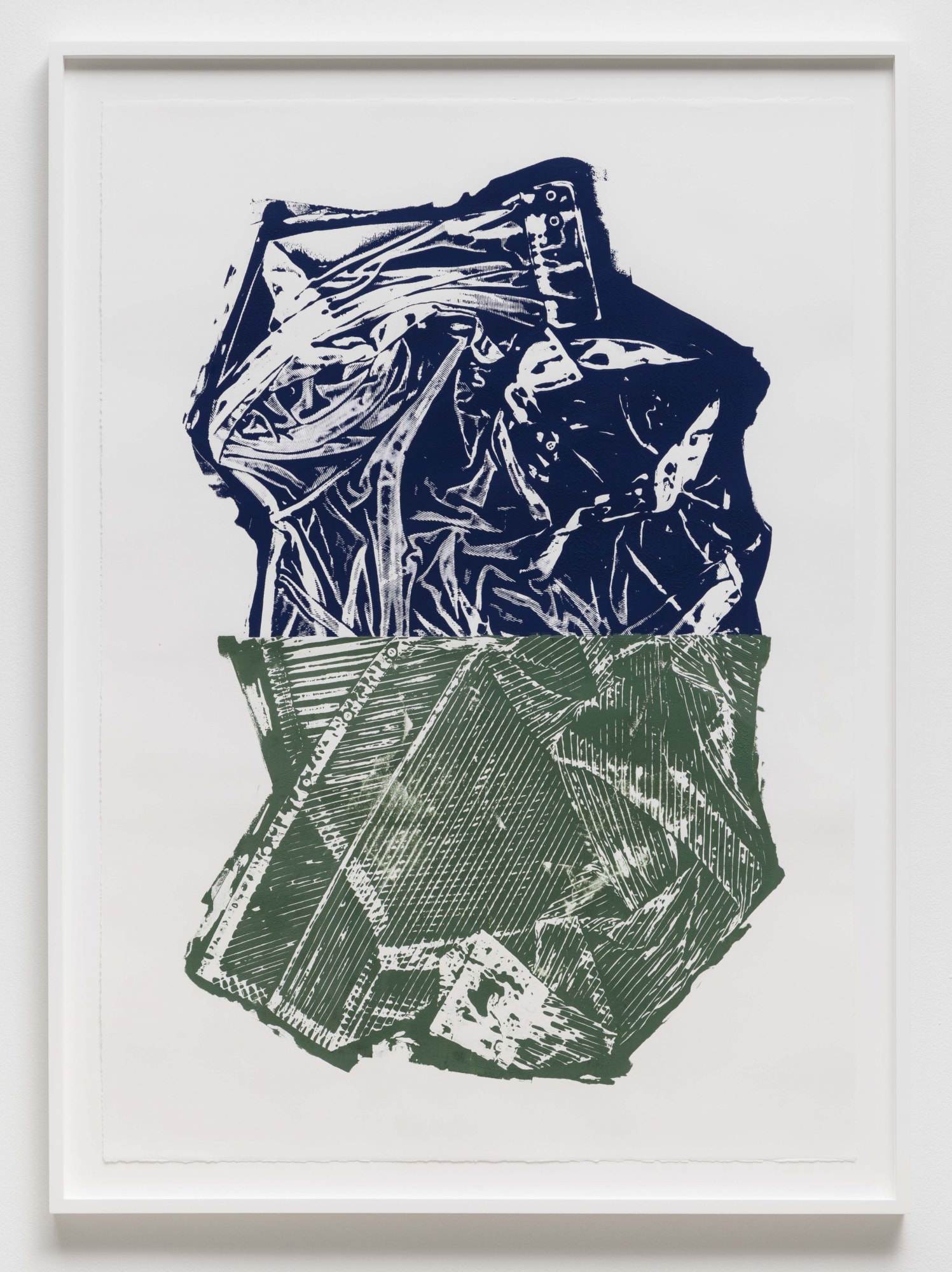 Untitled 2015 Monoprint 41 x 29 inches (104.1 x 73.7 cm) AH 145