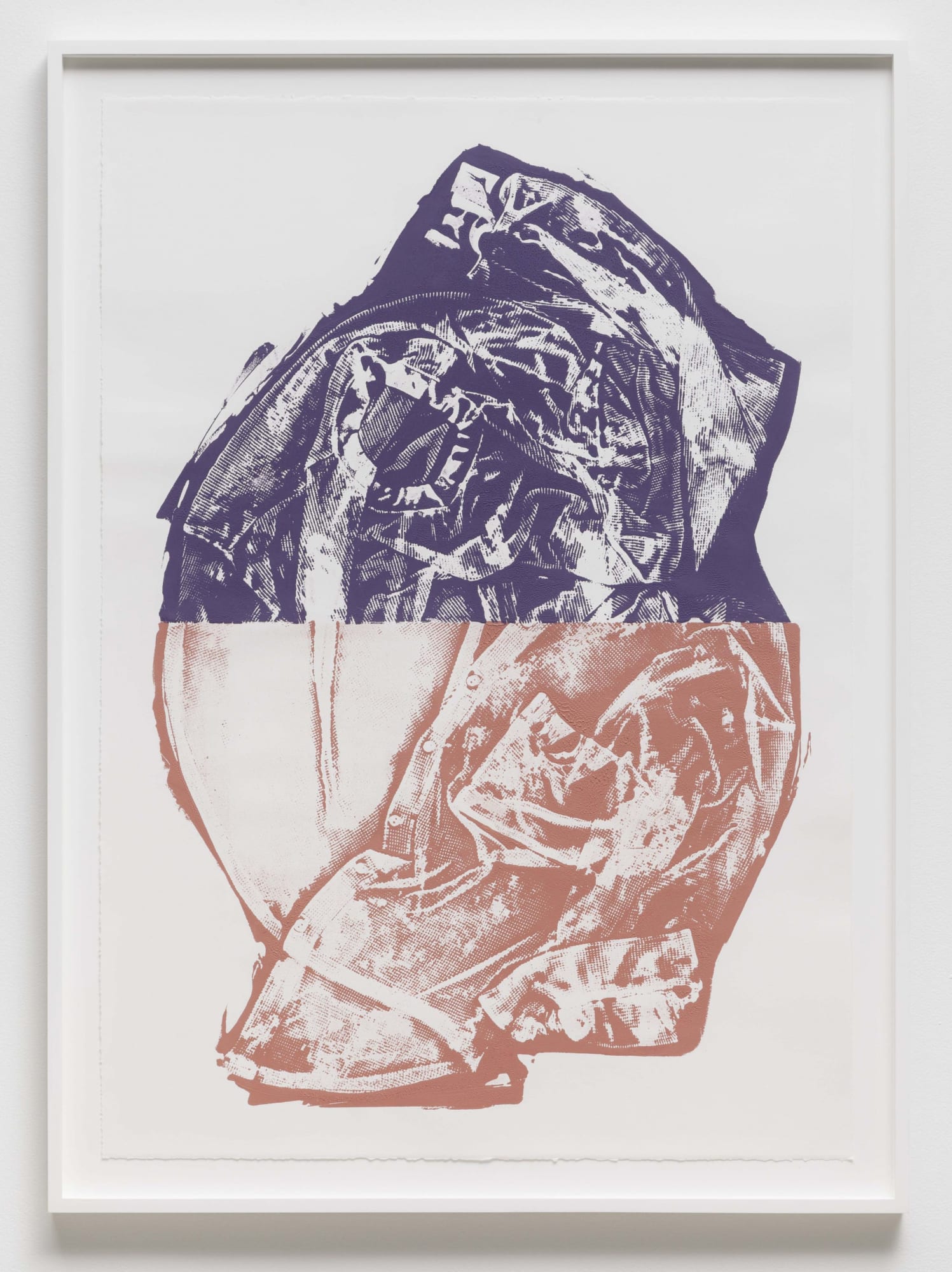 Untitled 2015 Monoprint 41 x 29 inches (104.1 x 73.7 cm) AH 147