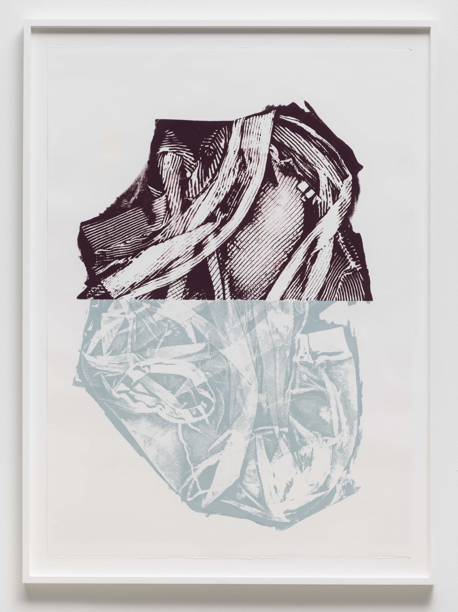 Untitled 2015 Monoprint 41 x 29 inches (104.1 x 73.7 cm) AH 148