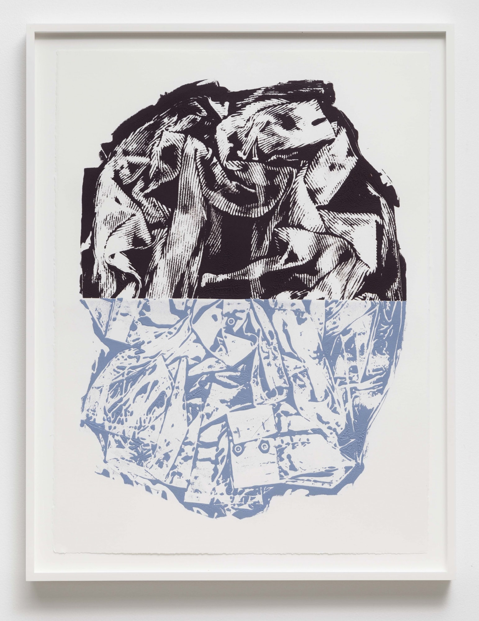 Untitled 2015 Monoprint 30 x 22 inches (76.2 x 55.9 cm) AH 138