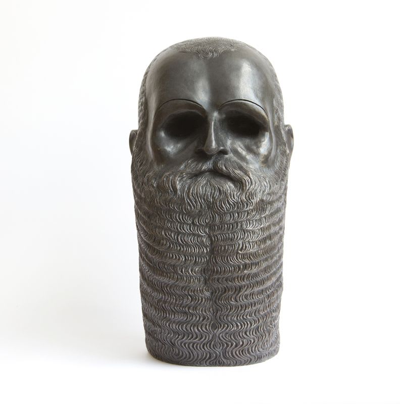 Portrait of a Bearded Man 2014 Bronze 8 x 9 x 14 inches (20.3 x 22.9 x 35.6 cm) Edition 1 of 5, 2 APs SP 11