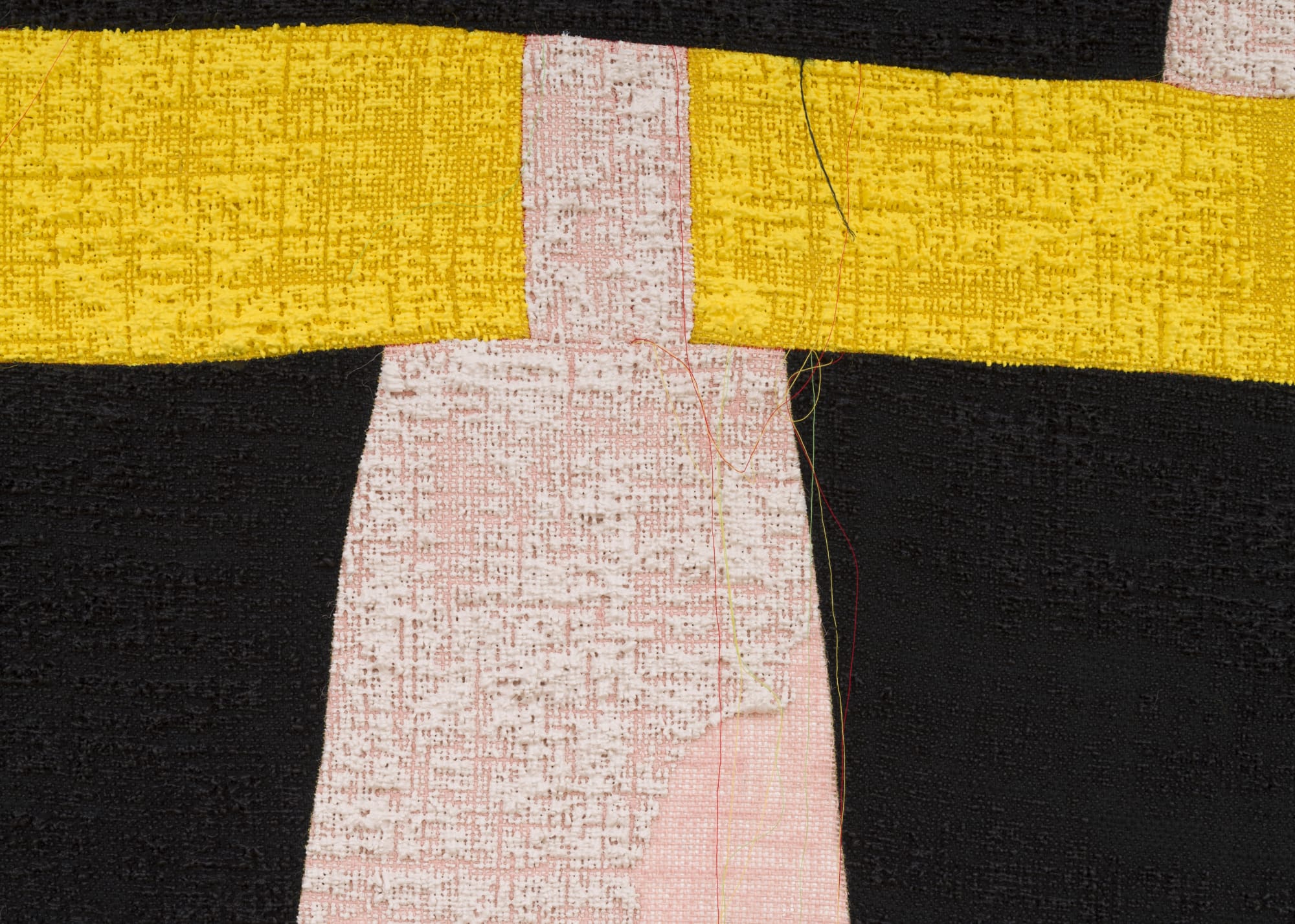 Argonauts [detail], 2022 Acrylic, dye and burlap 68 x 79 in 172.7 x 200.7 cm