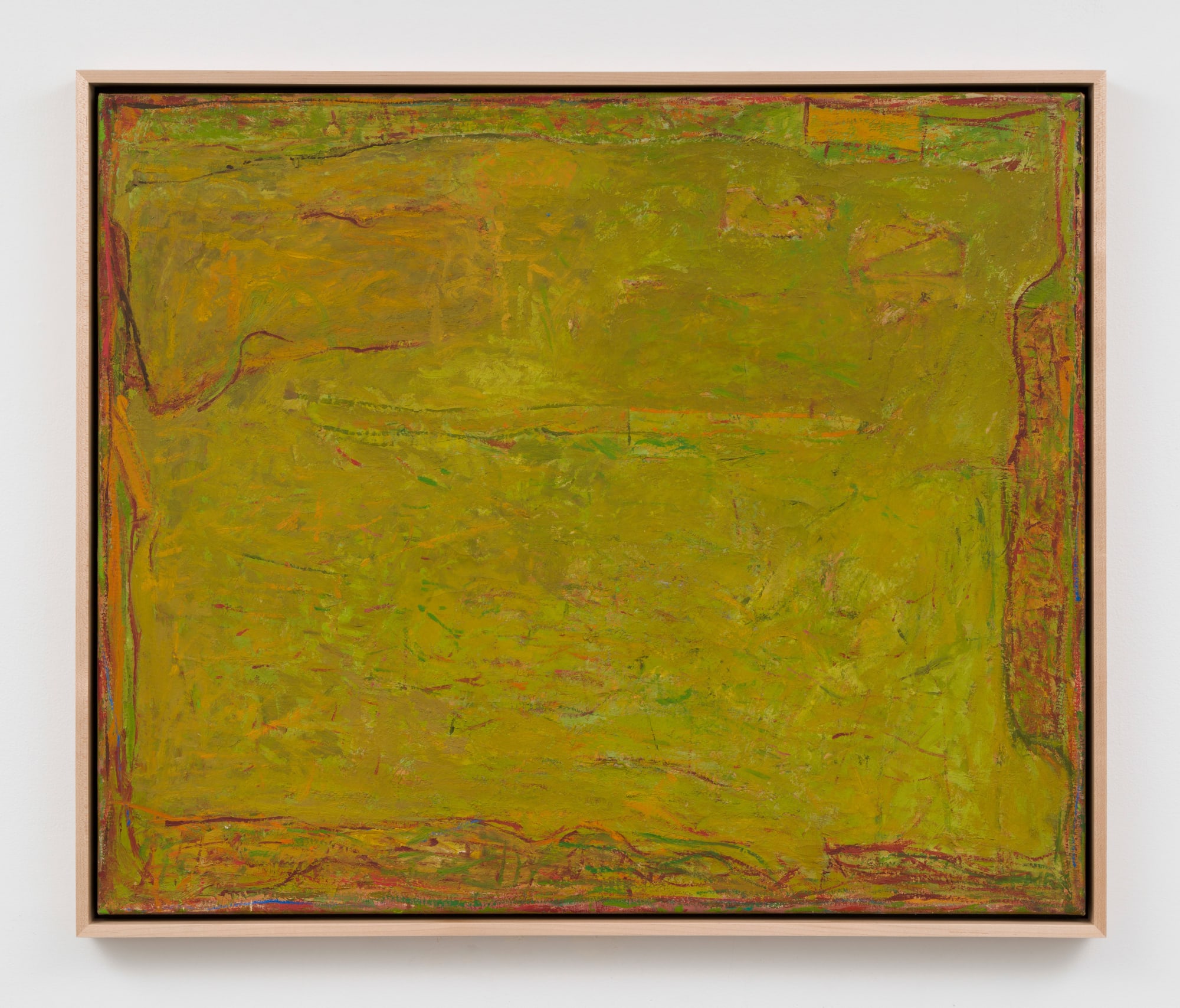 Untitled, c. 1970's Oil, oilstick on canvas 30 x 36 in 76.2 x 91.4 cm (TF 215)