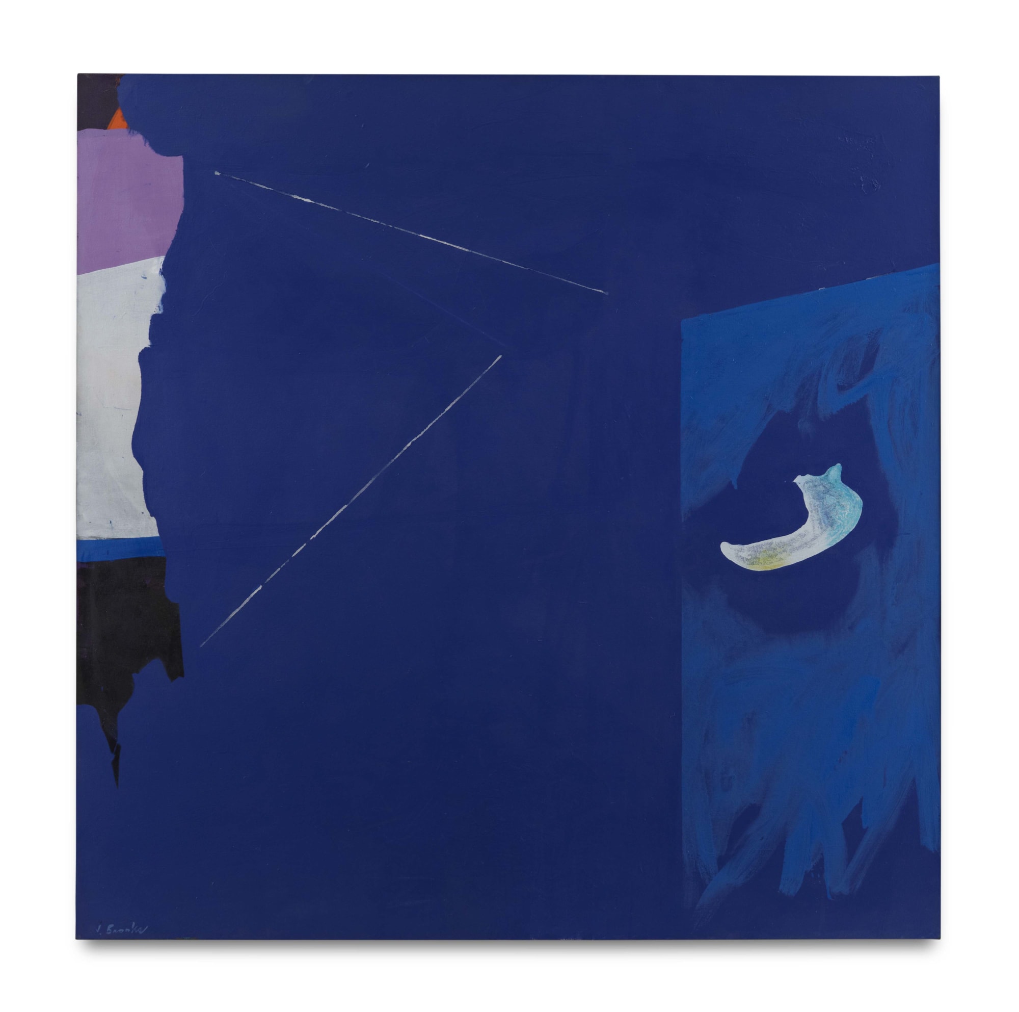 Leen, 1974 Acrylic on canvas 76 x 76 inches (193 x 193 cm)