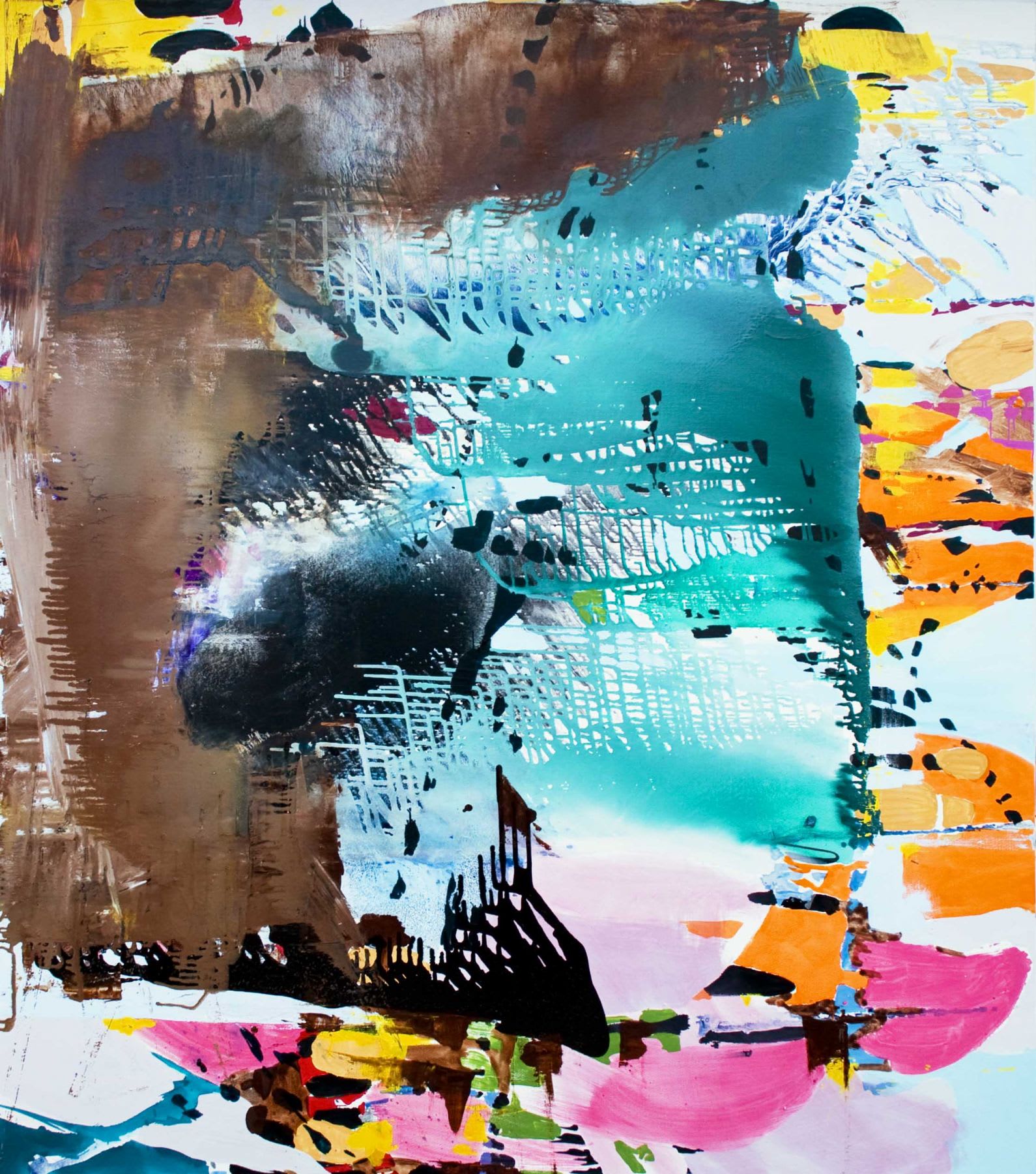 Portrait (Rapture) 2011 Oil and mica on linen 84 x 72 inches (213.4 x 182.9 cm) JSa 125