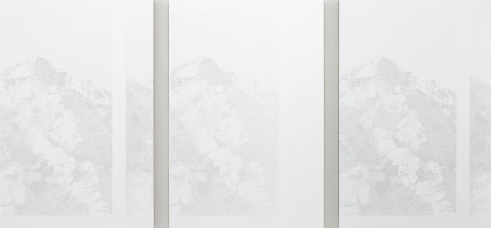 Tisdor Sequence, 2010Acrylic on canvas over panelTriptych54 x 115.5 inches (137.2 x 293.4 cm) overall
