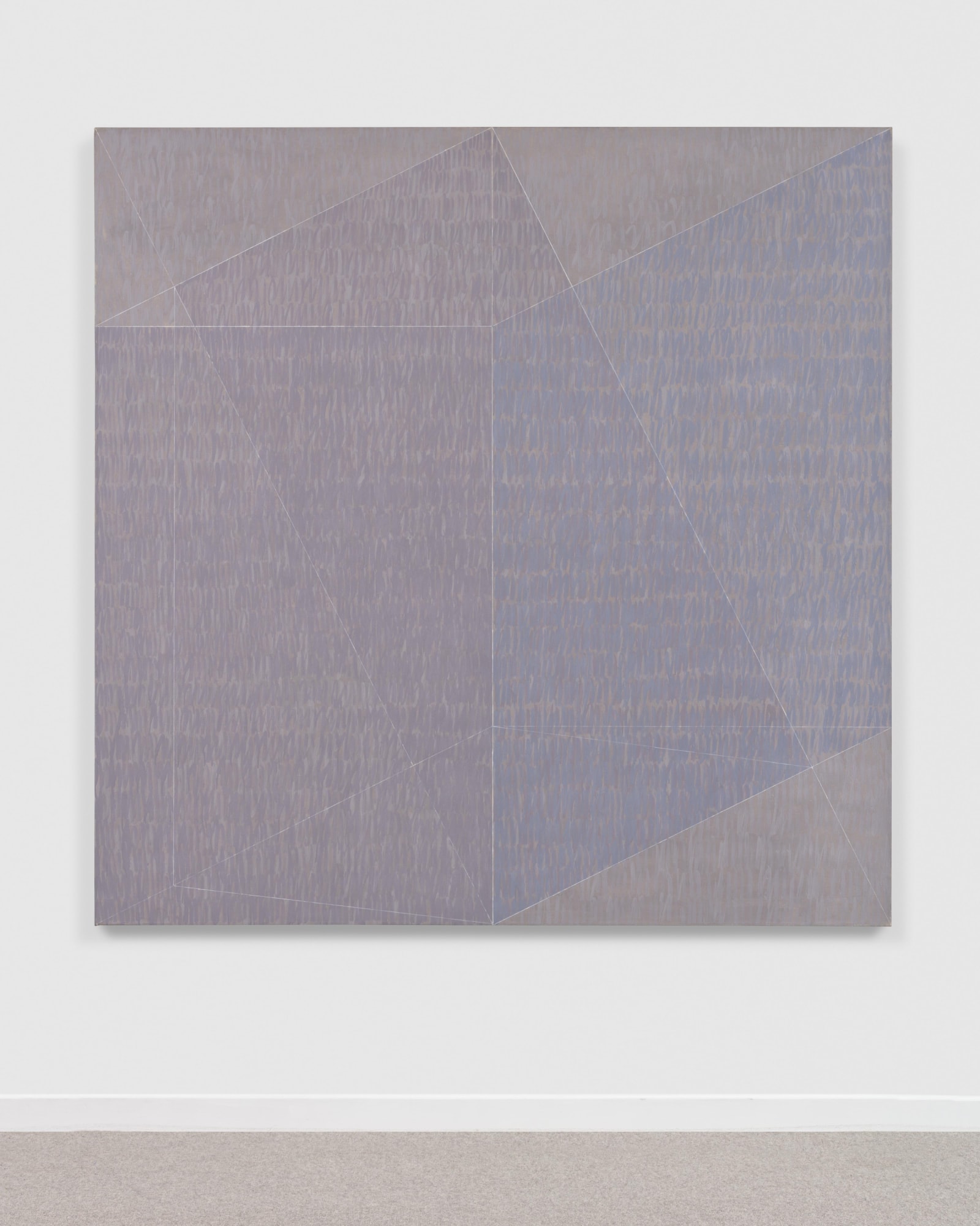 Jack Tworkov Q3-72 #4, 1972 Oil on canvas 72 x 72 inches (182.9 x 182.9 cm) © 2021 Estate of Jack Tworkov / Artists Rights Society (ARS), NY.