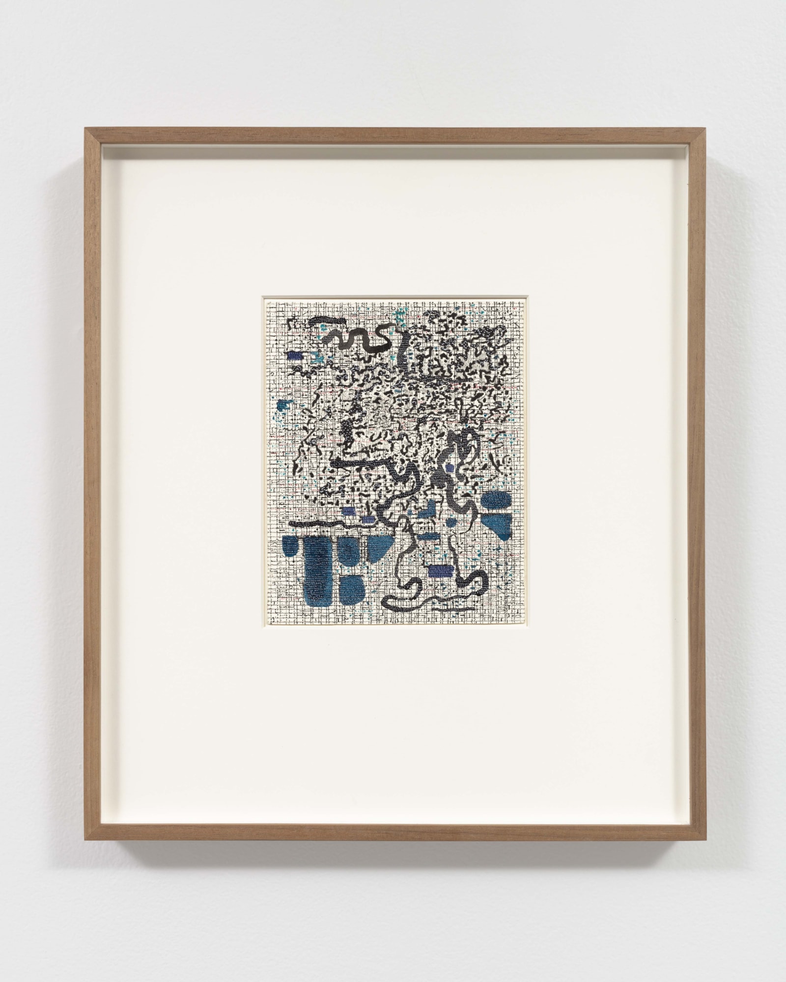 A Future River, 2020 Ink, gouache, acrylic, pencil on paper 6 3/8 x 5 1/8 in (16.1 x 12.9 cm) Private Collection