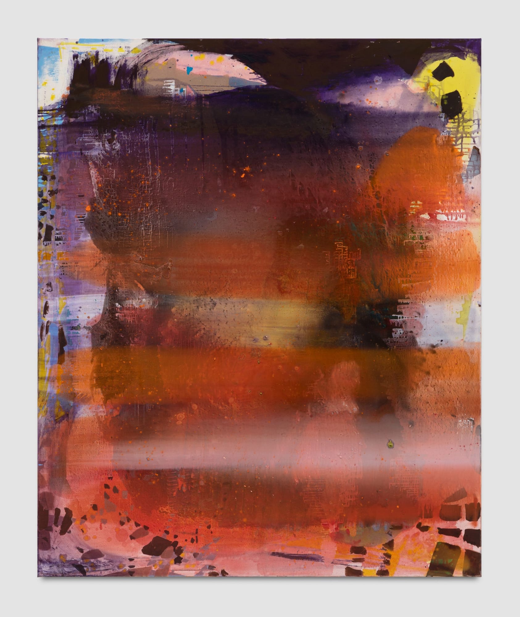 Miranda, 2019 Oil and mica on linen 79 x 65 inches (200.7 x 165.1 cm) Private Collection