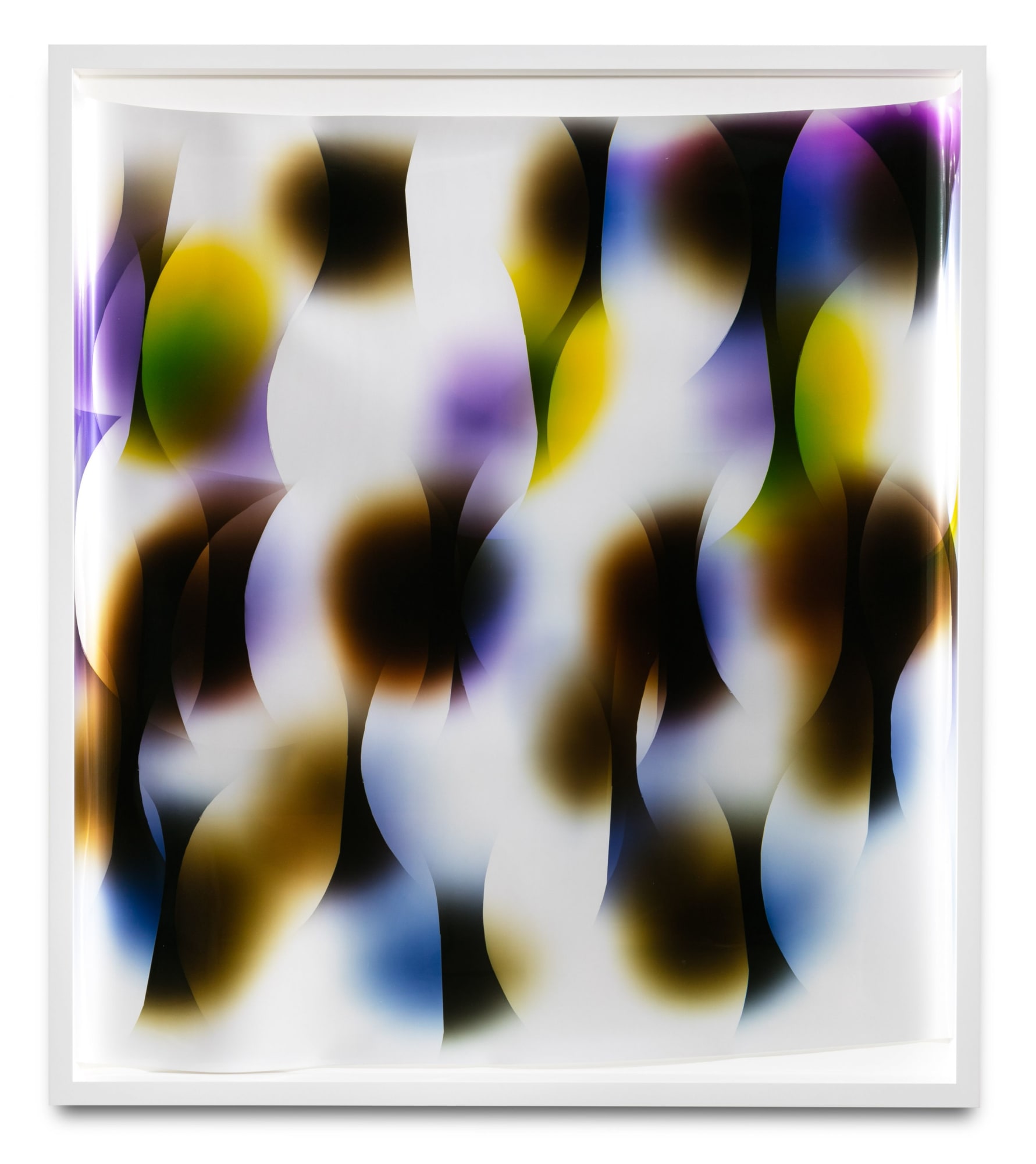 Mariah Robertson 076 2017 Unique chemical treatment on RA-4 paper 54 x 50 inches (137.2 x 127 cm) MRo 64