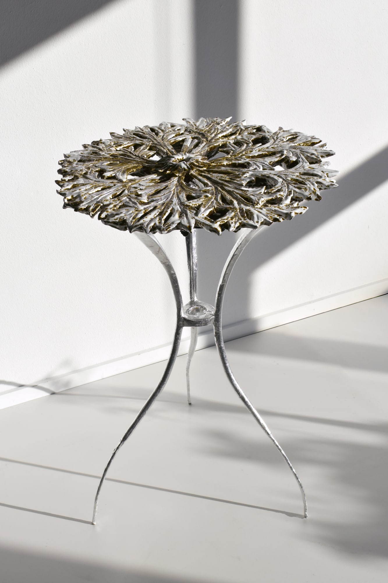 For Willkomm, side table by Etienne Marc