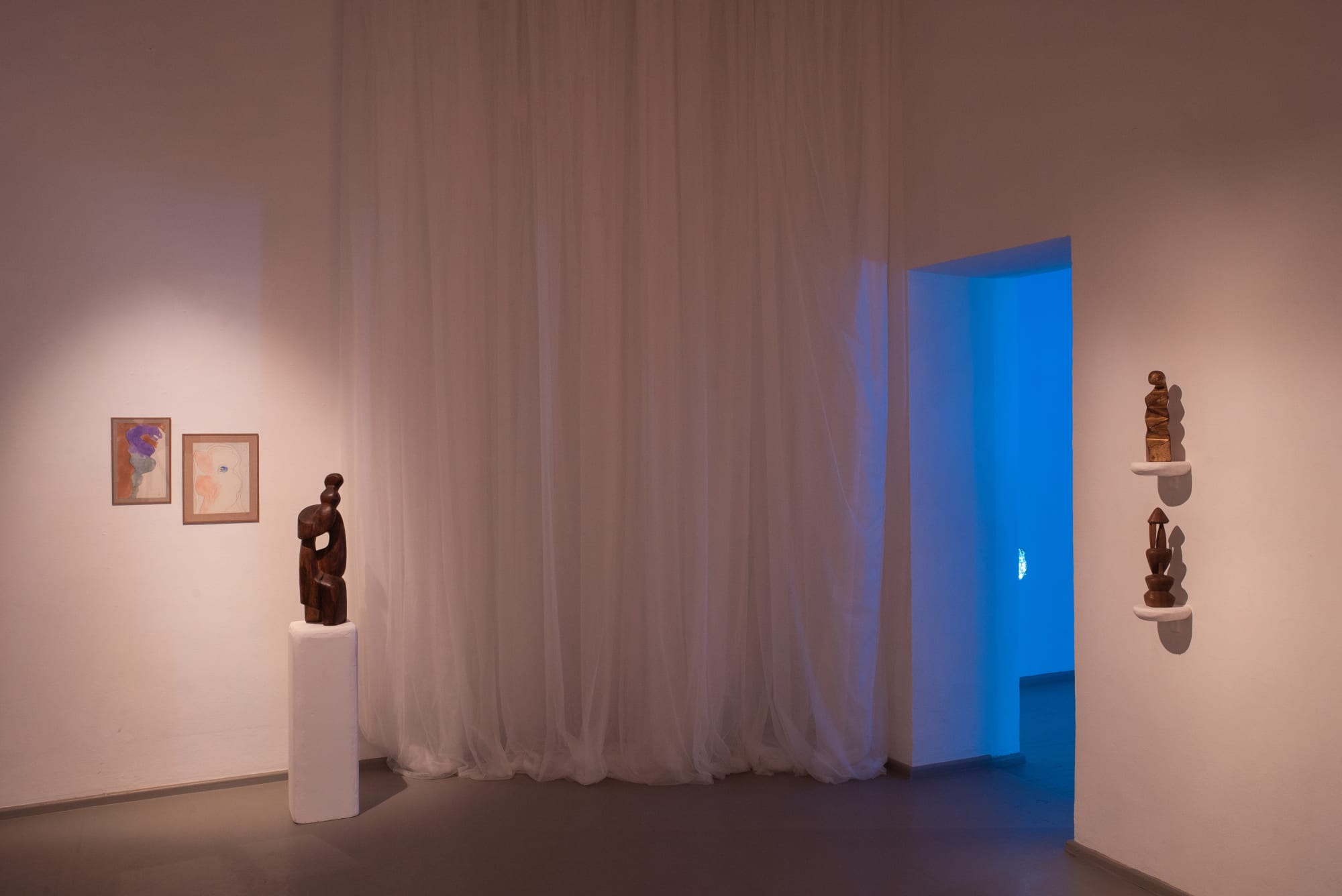 Antanas Mončys, installation view Photographed by Laurynas Skeisgiela