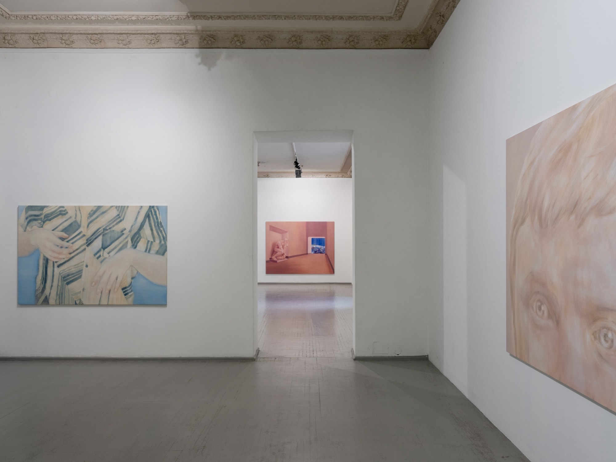 Installation view of 'Visual Translation / Jump Cut' by Donata Minderytė. Photography: Lukas Mykolaitis.