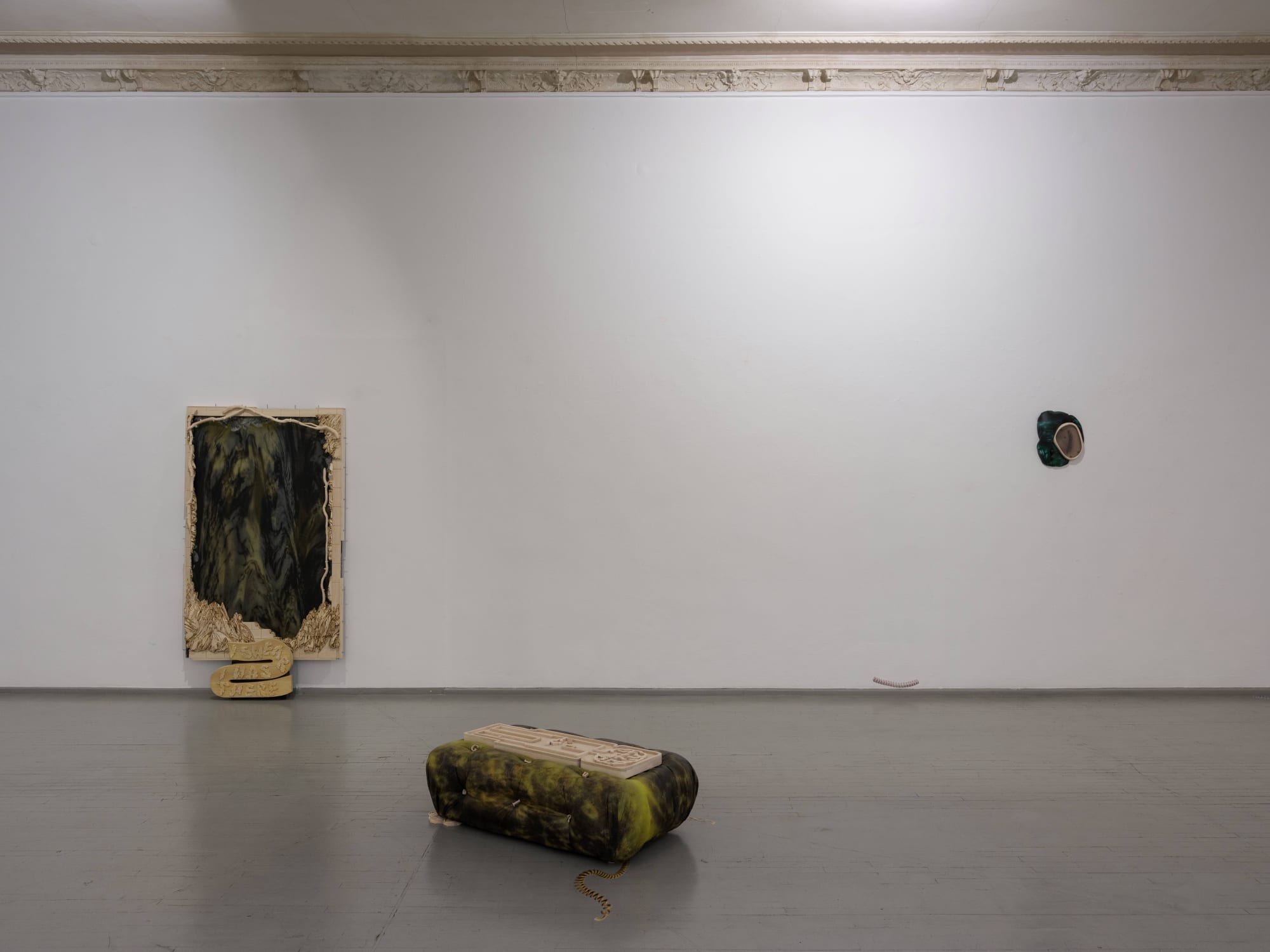 Installation view of 'Repetitions & Rituals' by Neringa Vasiliauskaitė. Photography: Lukas Mykolaitis.