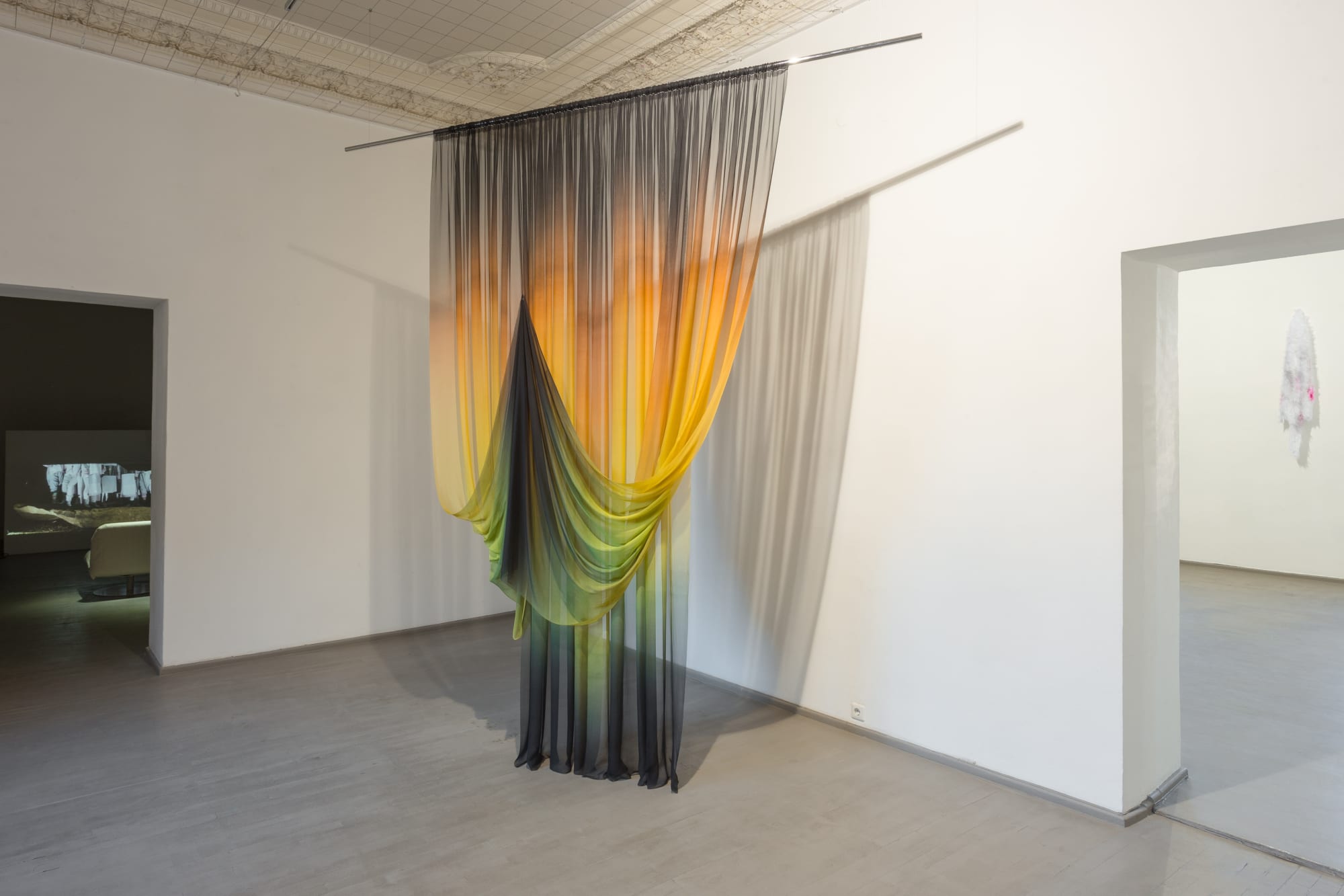 Justin Morin How to Drape Cher's Iconic Take Me Home Album Cover, 2015 Polished steel and printed